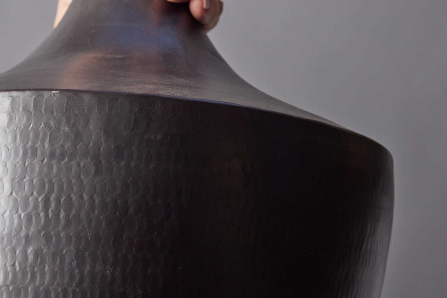 Large Rounded Shoulder Copper Pendant Light