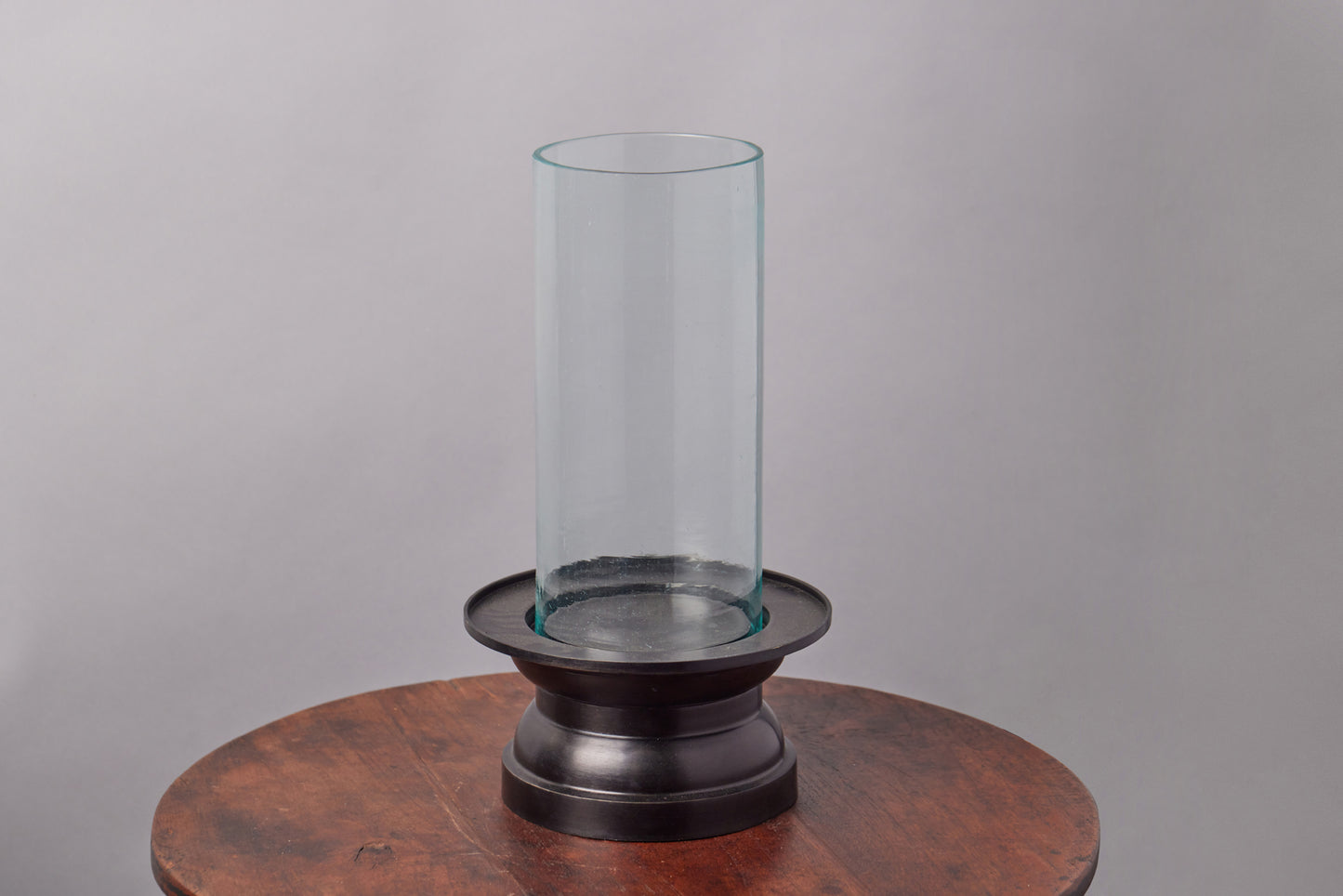 Low Bronze Candleholder