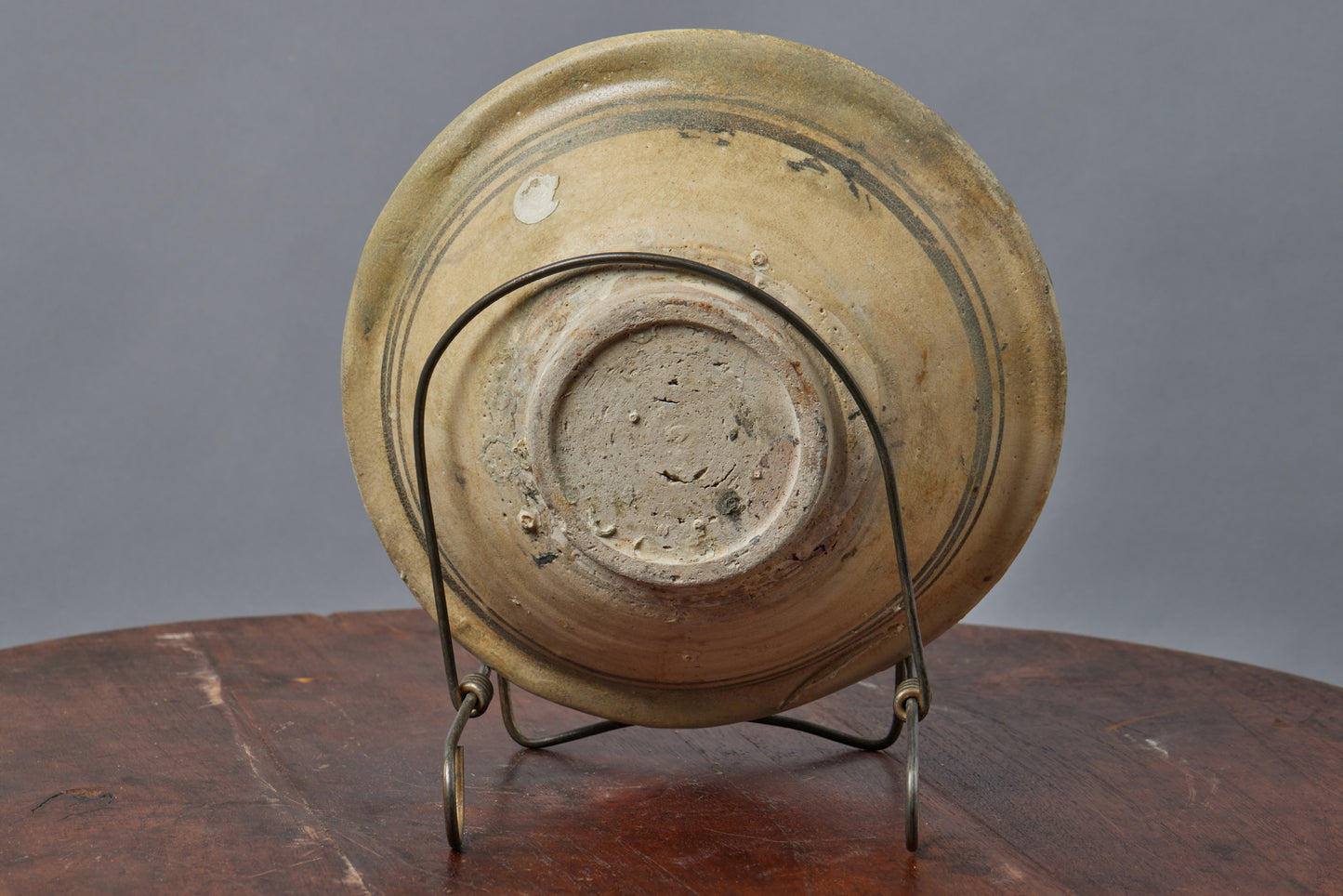 15th Century Sukhothai Fish Pattern Bowl with Floral Border