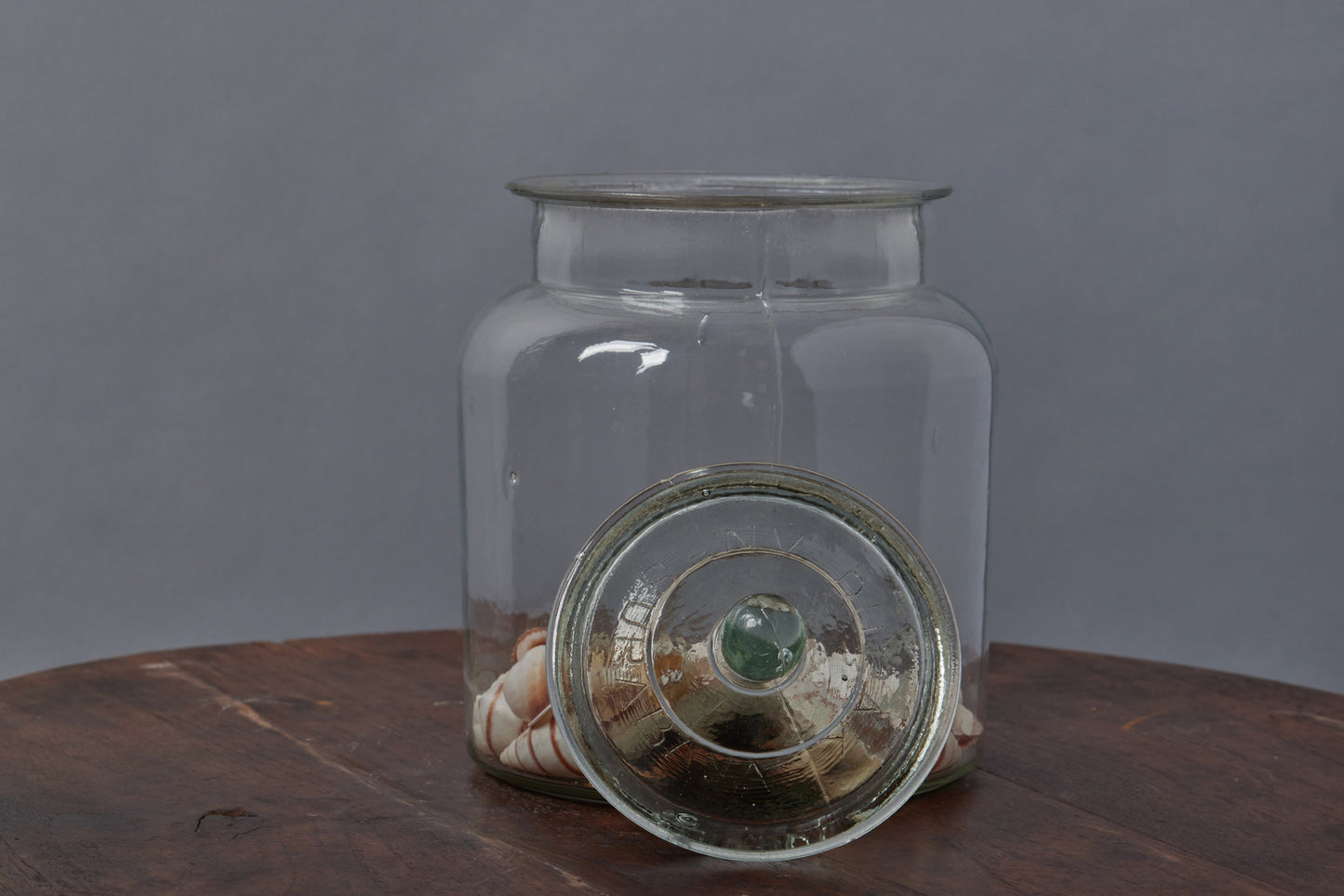 19th Century Lidded Apothecary Jar from Jakarta