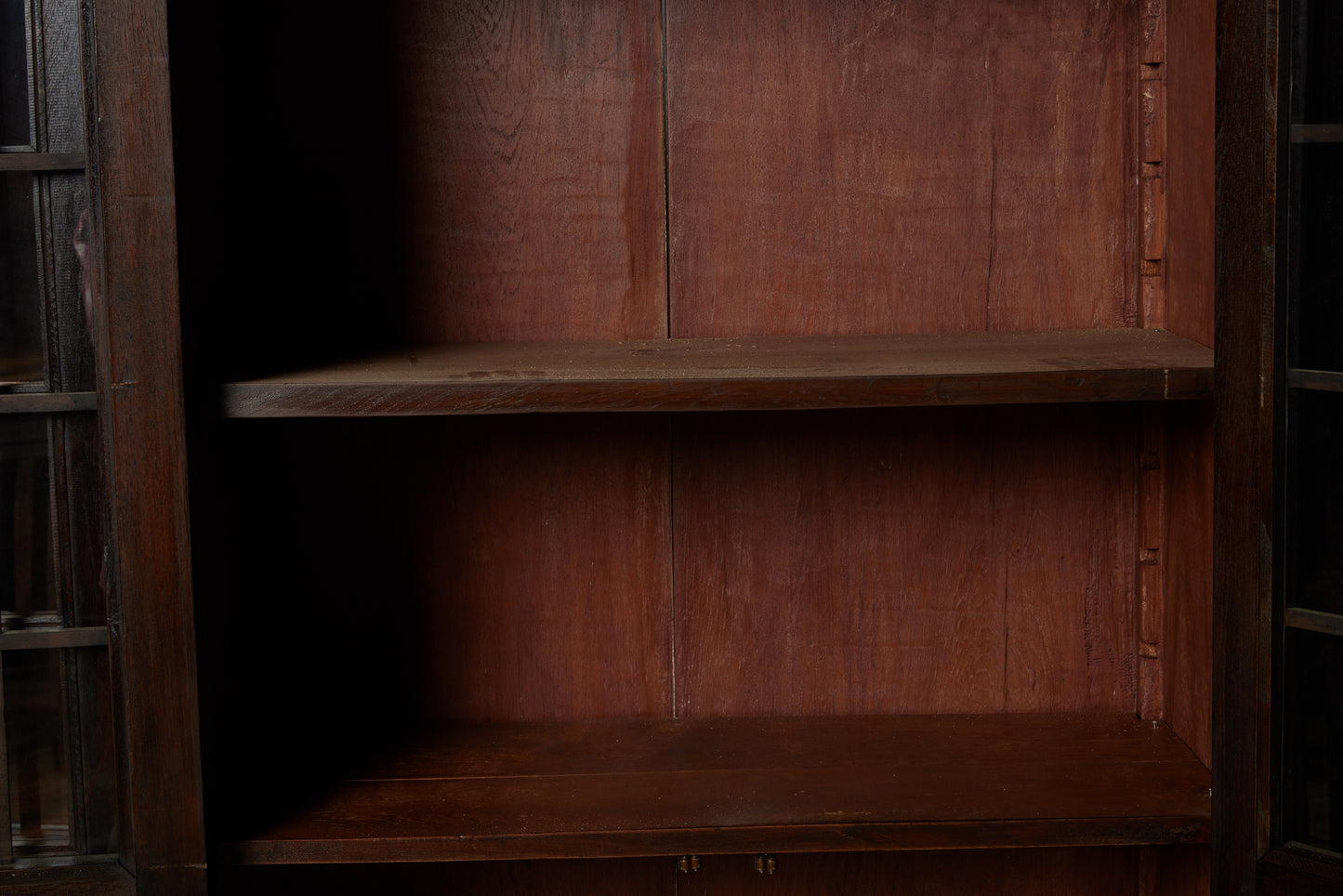 Art Deco Dutch Colonial 6 Door Library Cabinet from Jakarta
