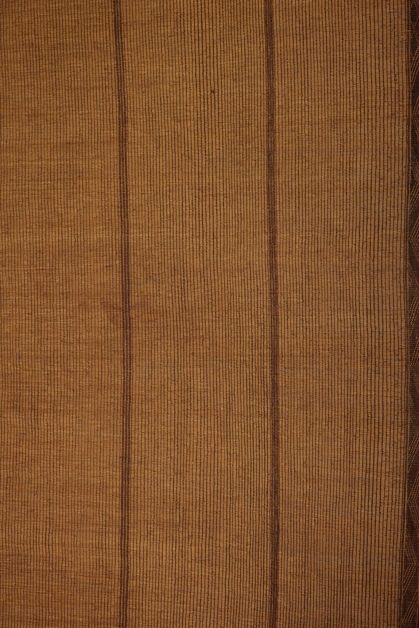 Early Coco Colored Simple Tuareg with Three Central Bands (7' 6" x 9' 3")
