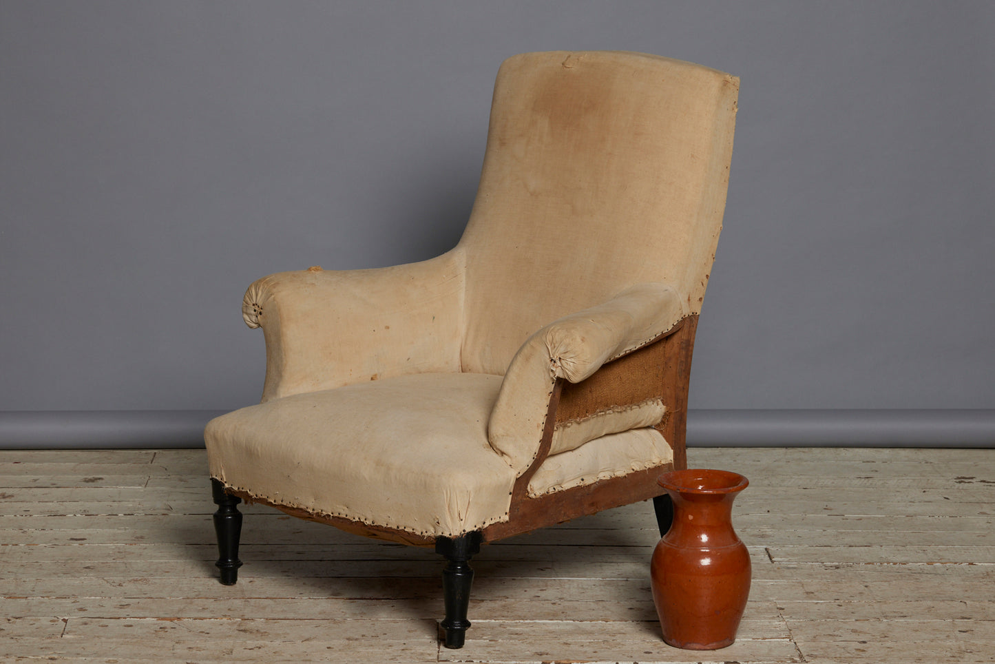 French Upholstered Armchair