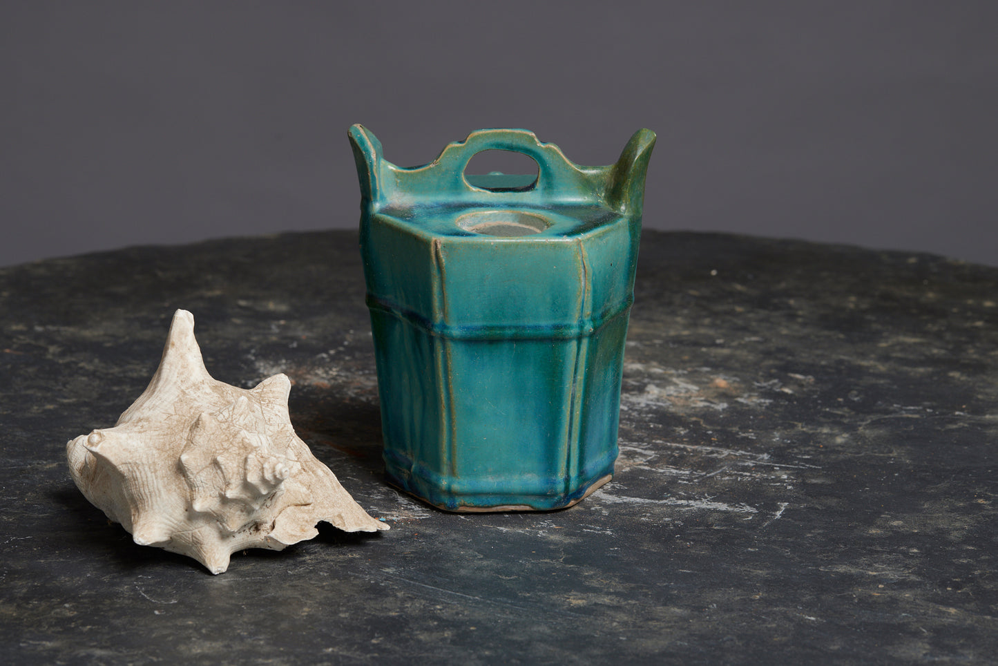 Green Glaze Holy Borneo Water Pot