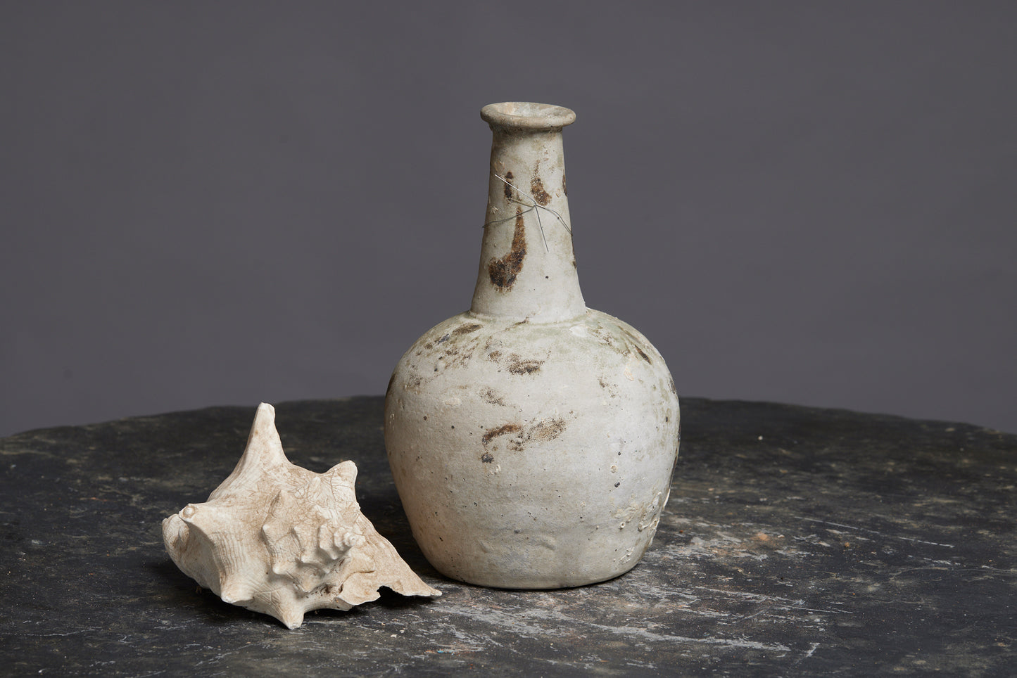 Tang Dynasty Water Bottle from a Shipwreck
