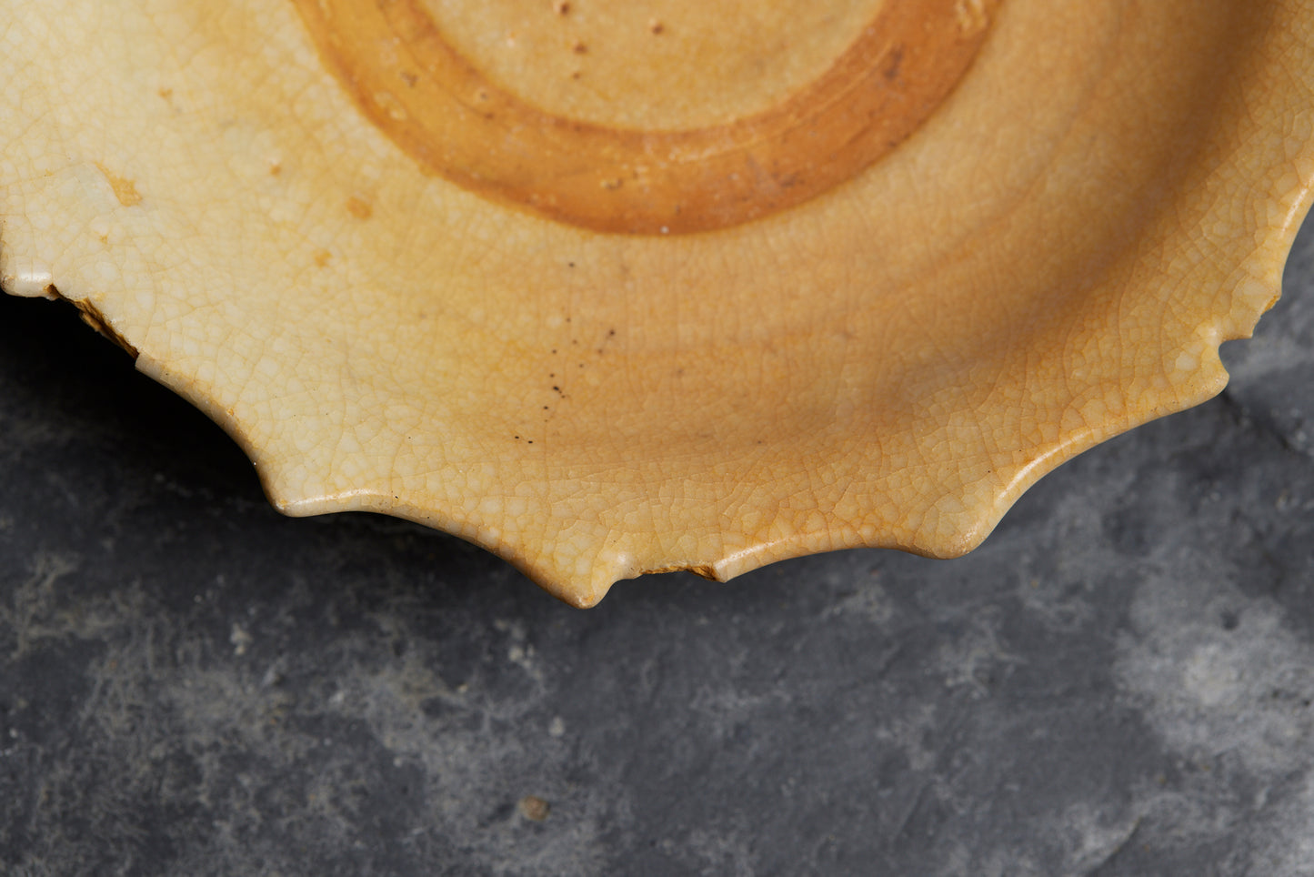 Flower Shaped White Sung Plate from the Musi River