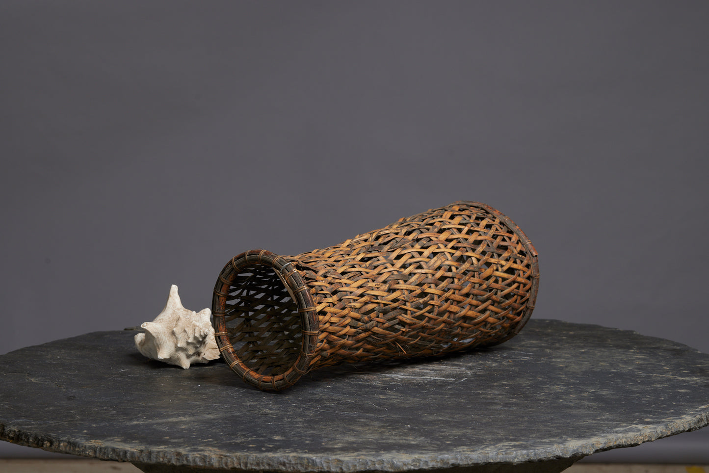 Open Work Rattan Basket from Lombok for Catching Fish