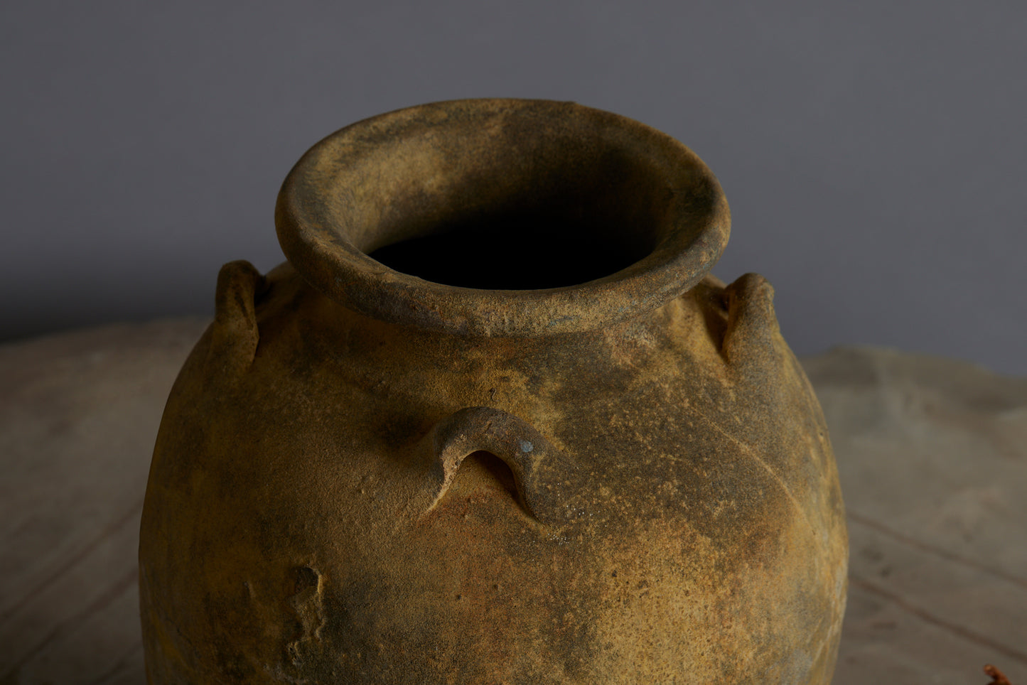 A Yellow and Brown Glaze Sung Dynasty Storage Jar Intended for the Spice Trade from the Musi River Basin