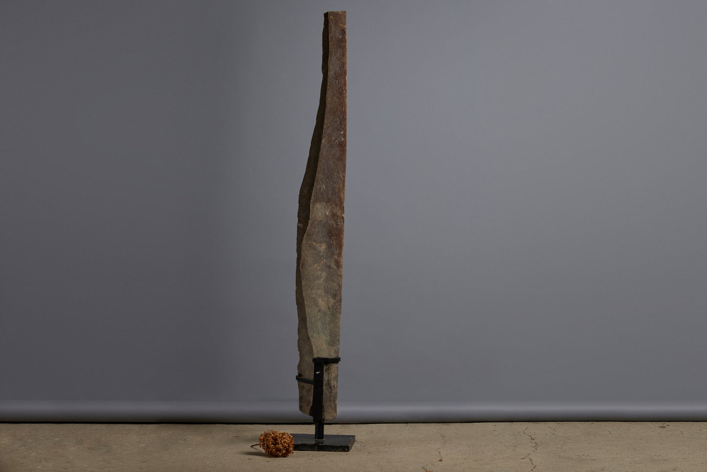 Mounted Megalith from the Island of Flores for the Protection from Evil Spirits