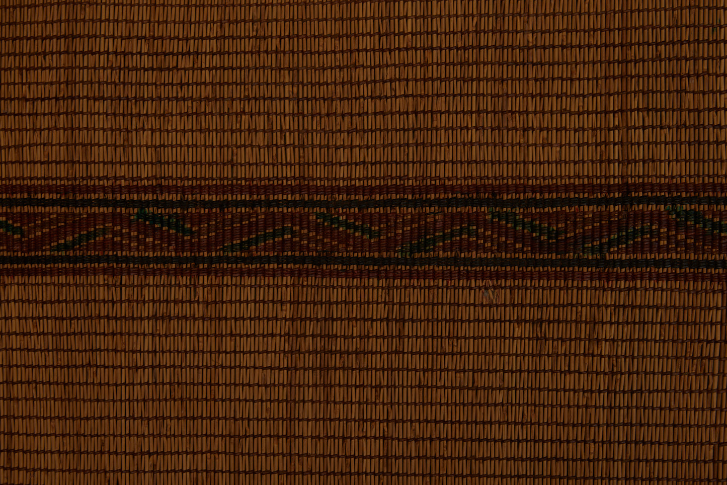 Medium Sized Early Tuareg with Richly Coloured Patterened Bands ............... (7'11''x 8'6'')
