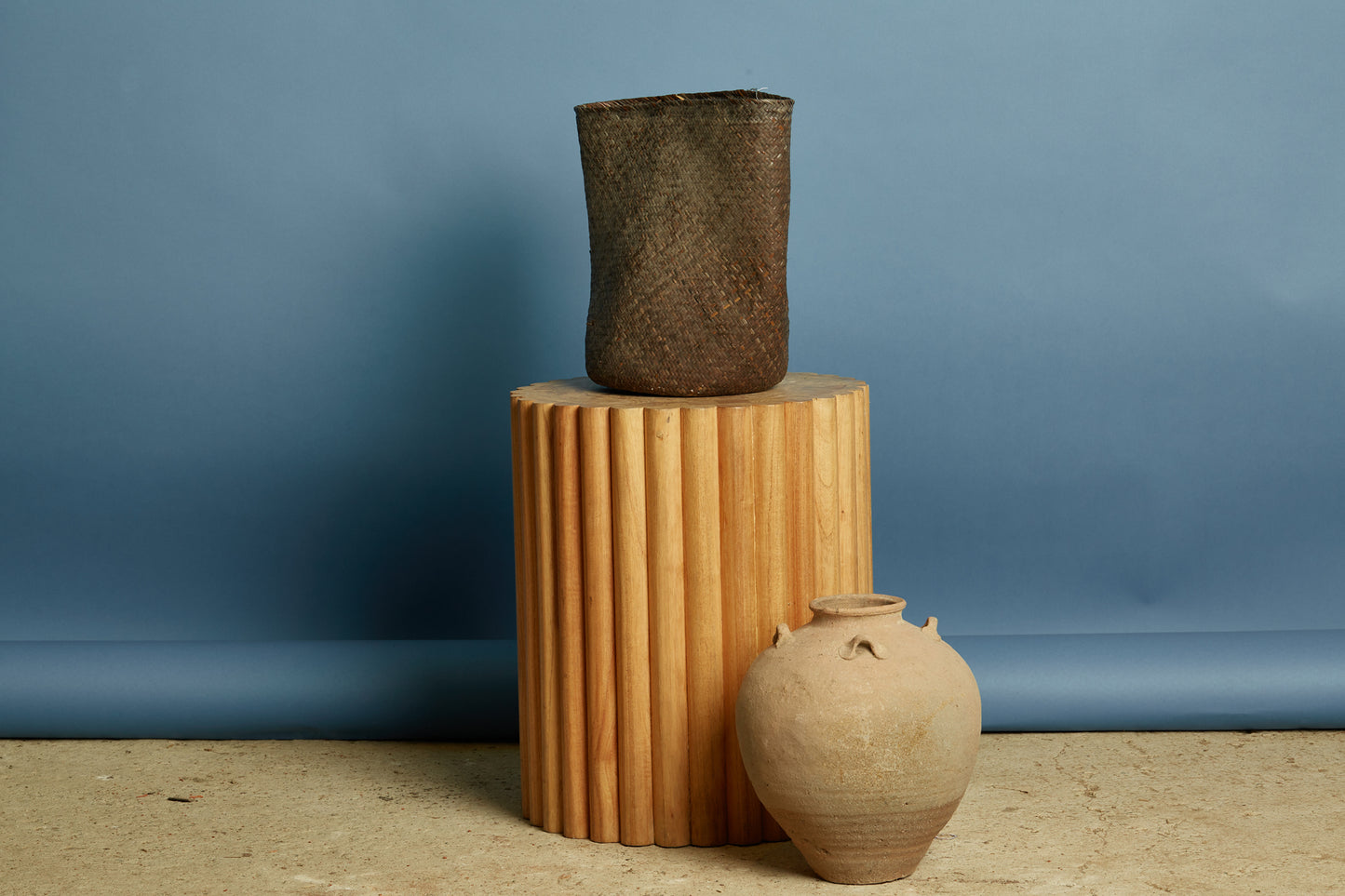 Simple Woven Borneo Storage Basket