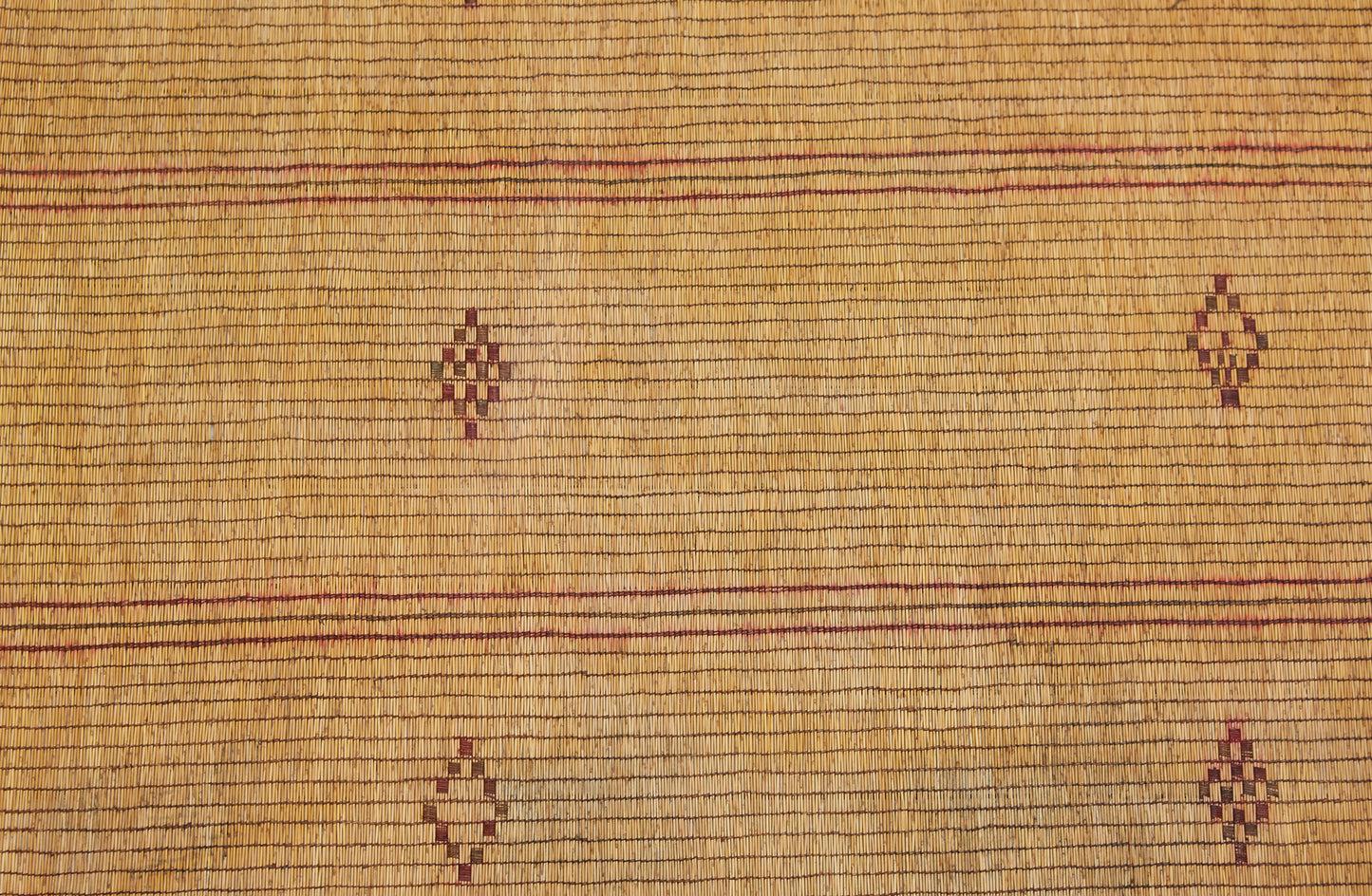 Early Tuareg Carpet with Diamonds & Bands .............. (7' 2'' x 15' 9'')