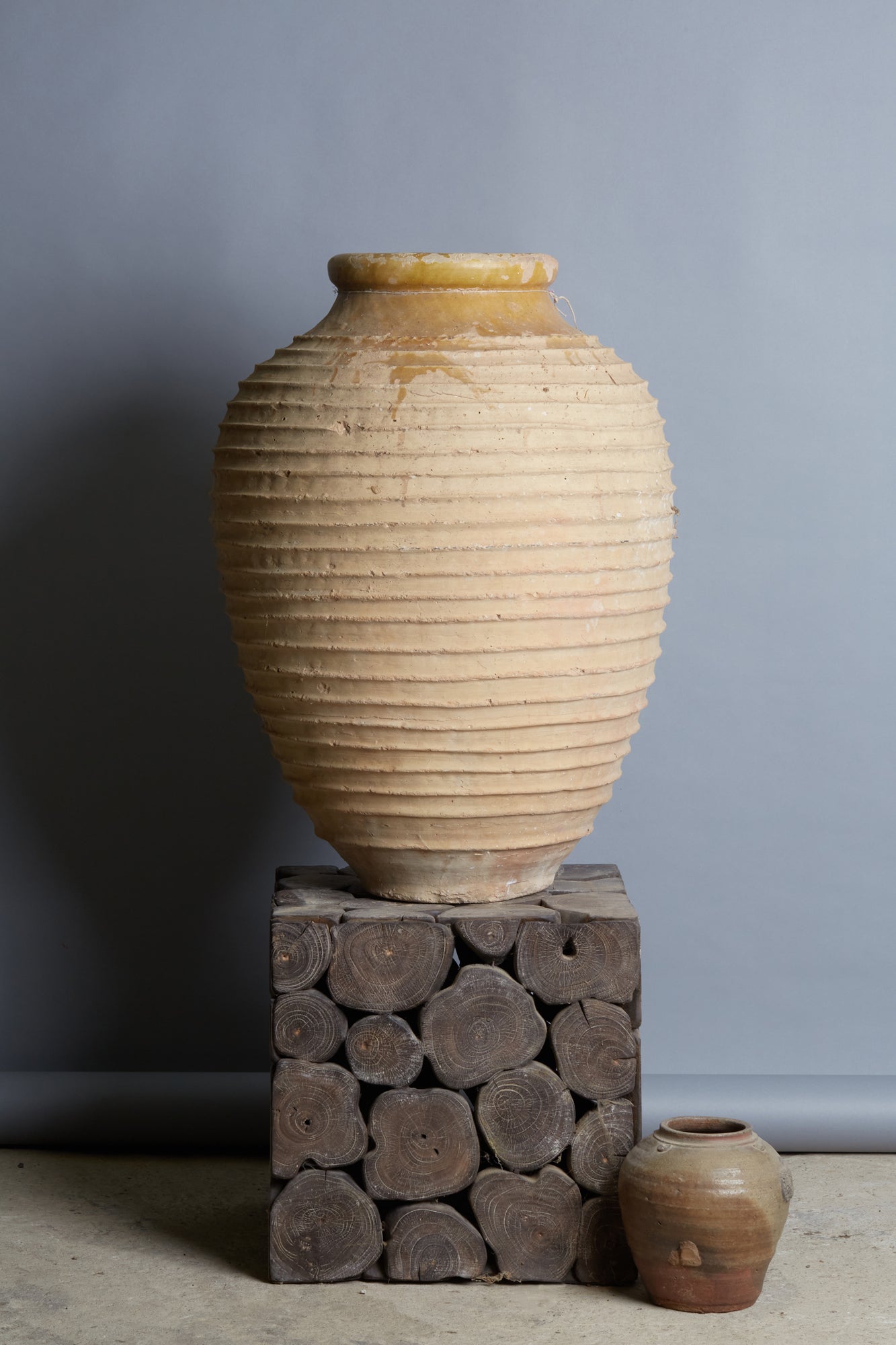 Tall 19th Century Peloponnesian Oil Jar