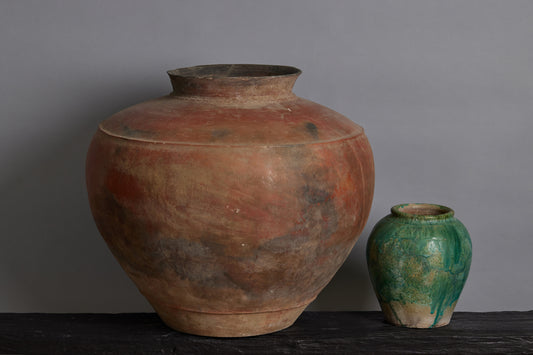 17th Century Majaphit Storage Jar from Jakarta