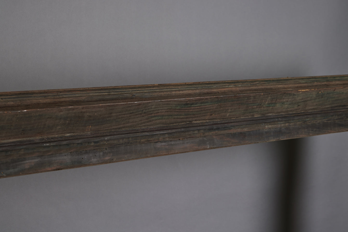Large 19th Century Italian Pine Frame with a Smoked Surface