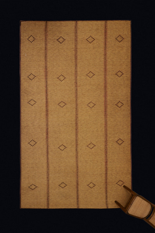 Medium-toned Tuareg with Diamonds Separated by Bands