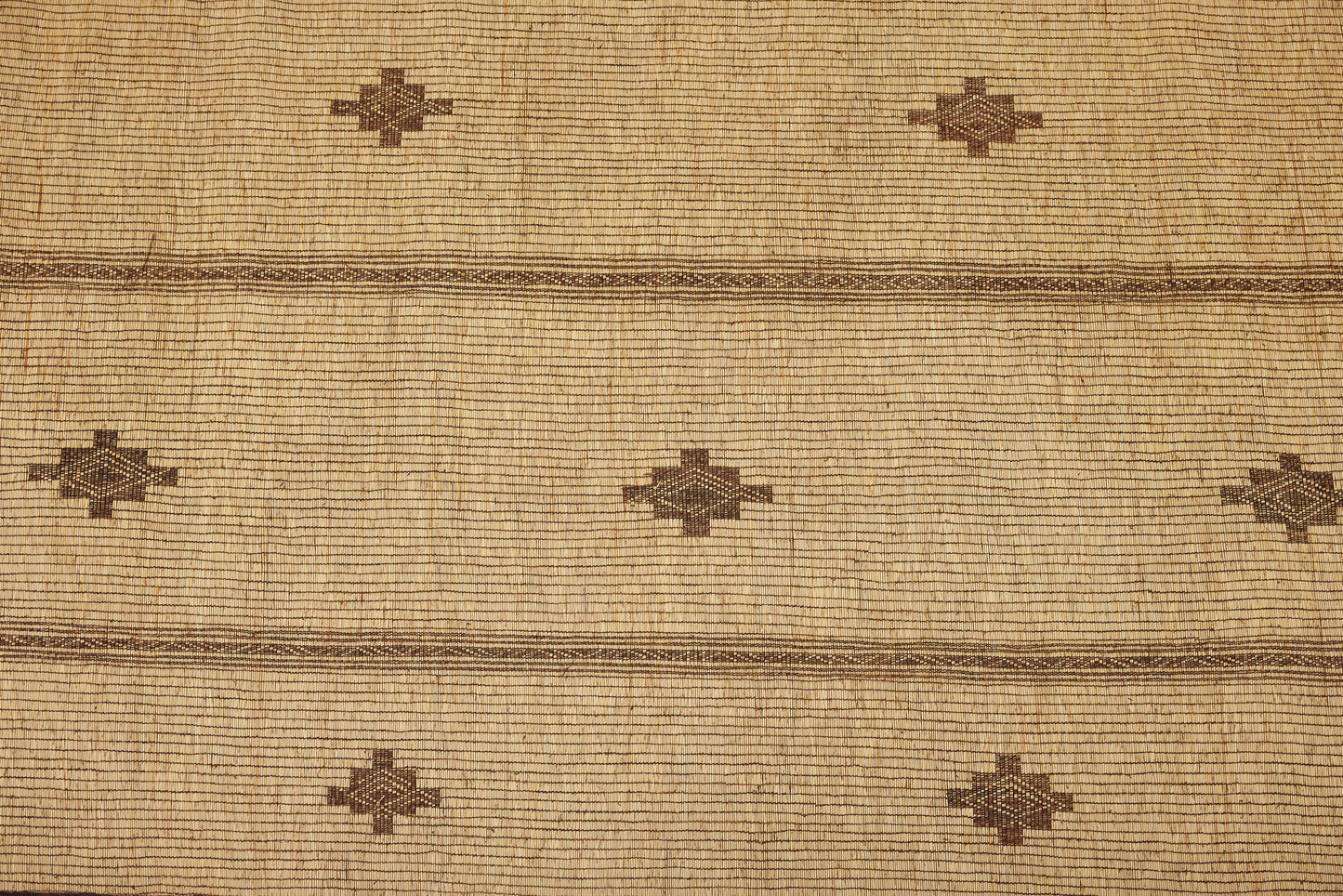 Large Light Colored Tuareg with Simple Field of Stepped Diamonds (8' 1" x 15' 6")