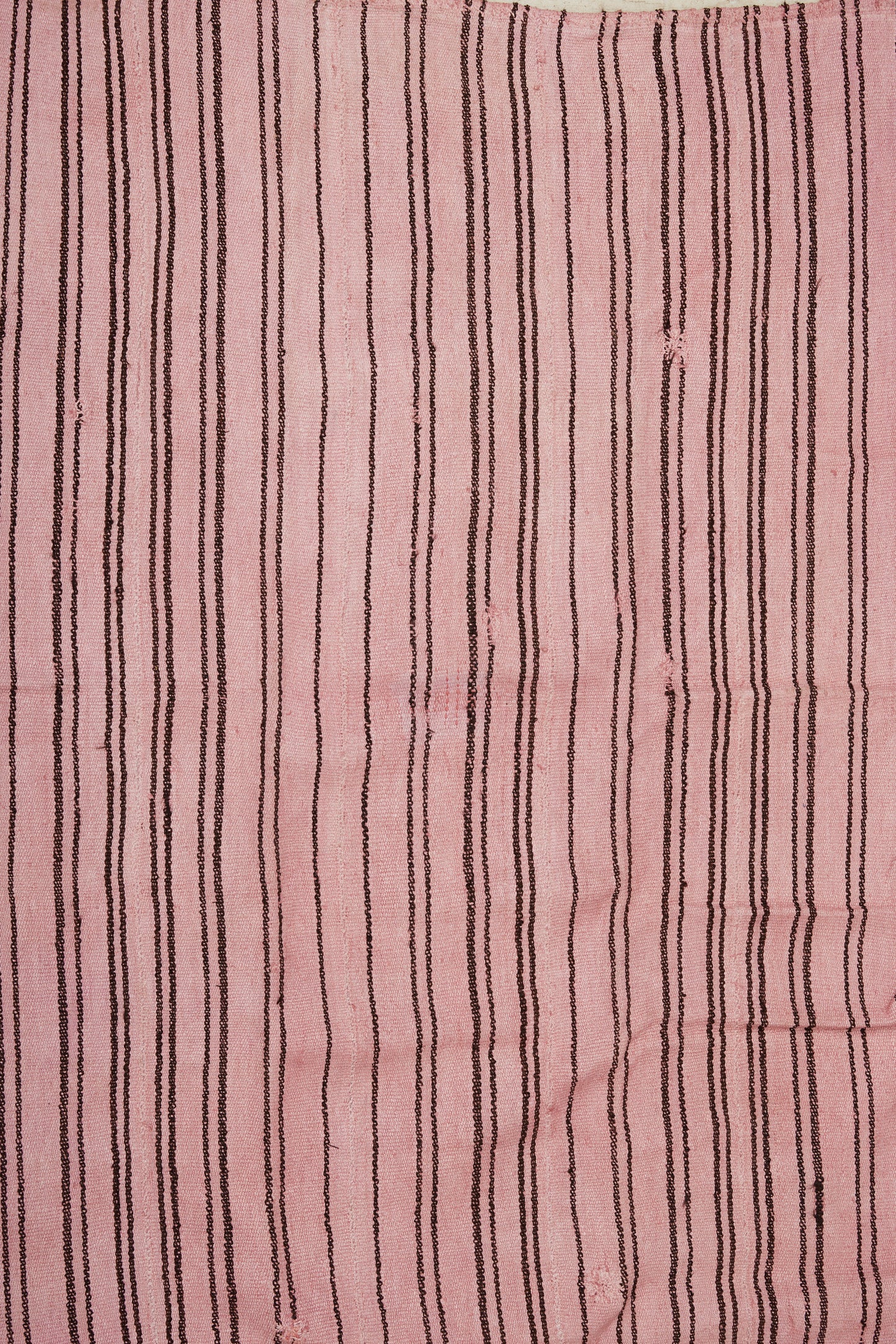 Rose Colored Hemp Carpet from North Iran with Some Small Repairs (4' 3" x 5' 11")