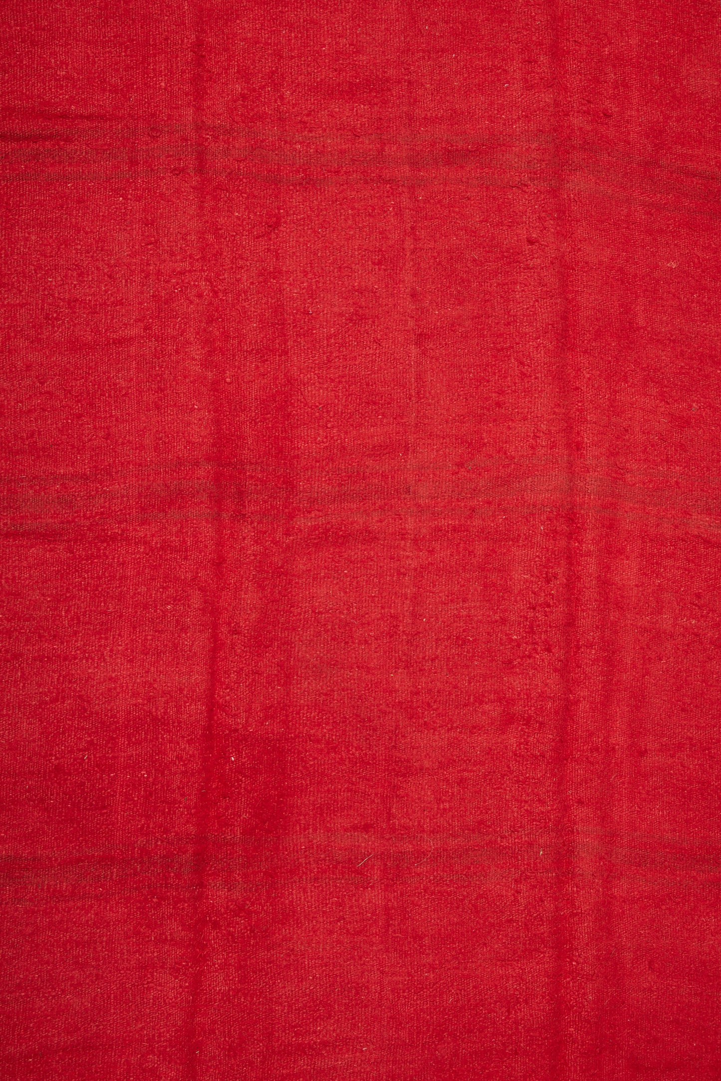 Large Rose Colored Heavy Woven Hemp Carpet from Northern Iran with Pale Grey Stripes (5' 8" x 11' 8")