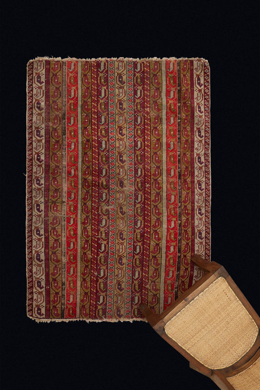 Gordes Carpet circa 1800 (3' 4" x 5')