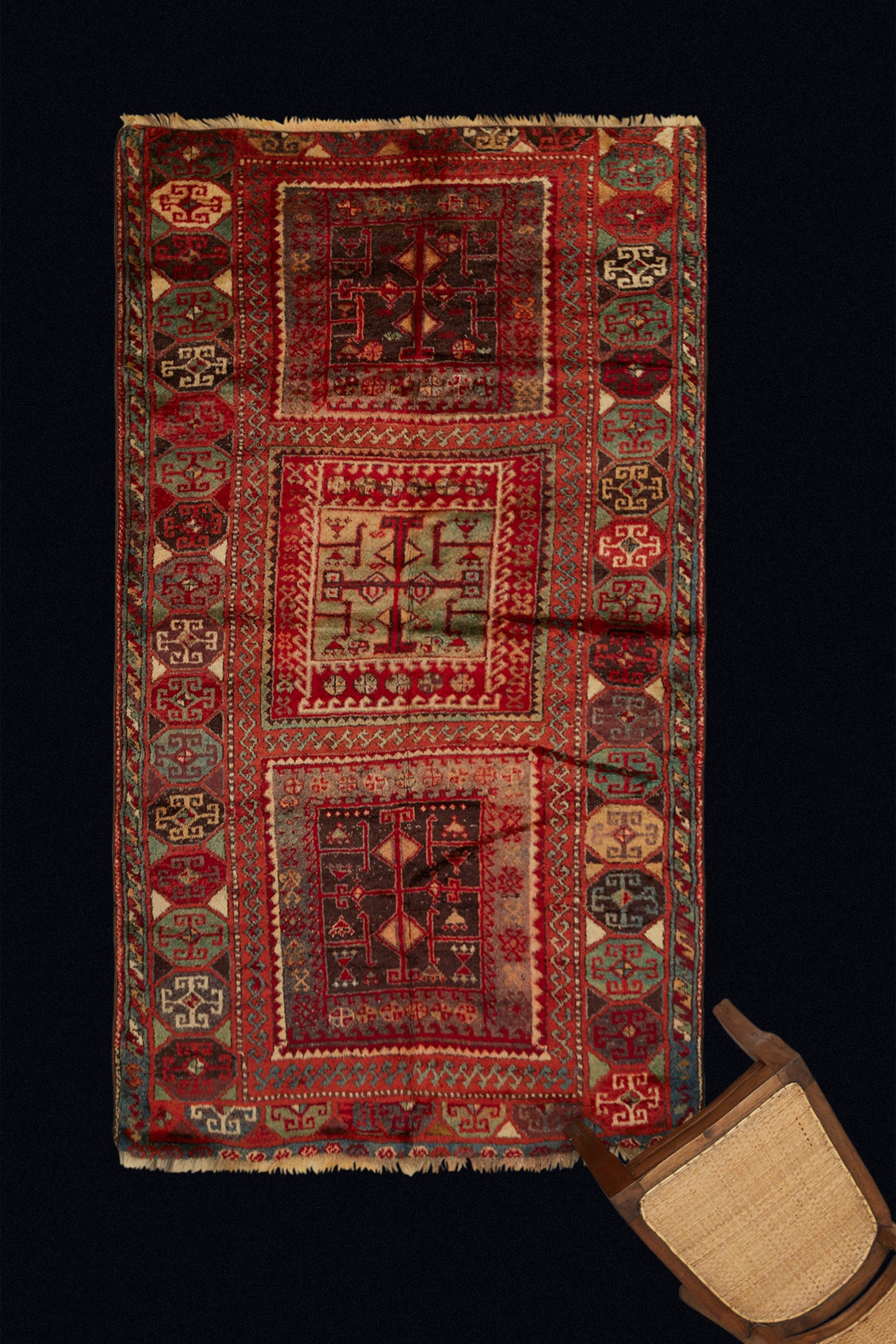 Silky Persian Carpet (4' 2" x 7' 6")