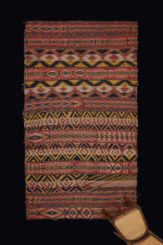 Large Late 18th Early 19th Century Uzbek Carpet (5' 9" x 10' 8")