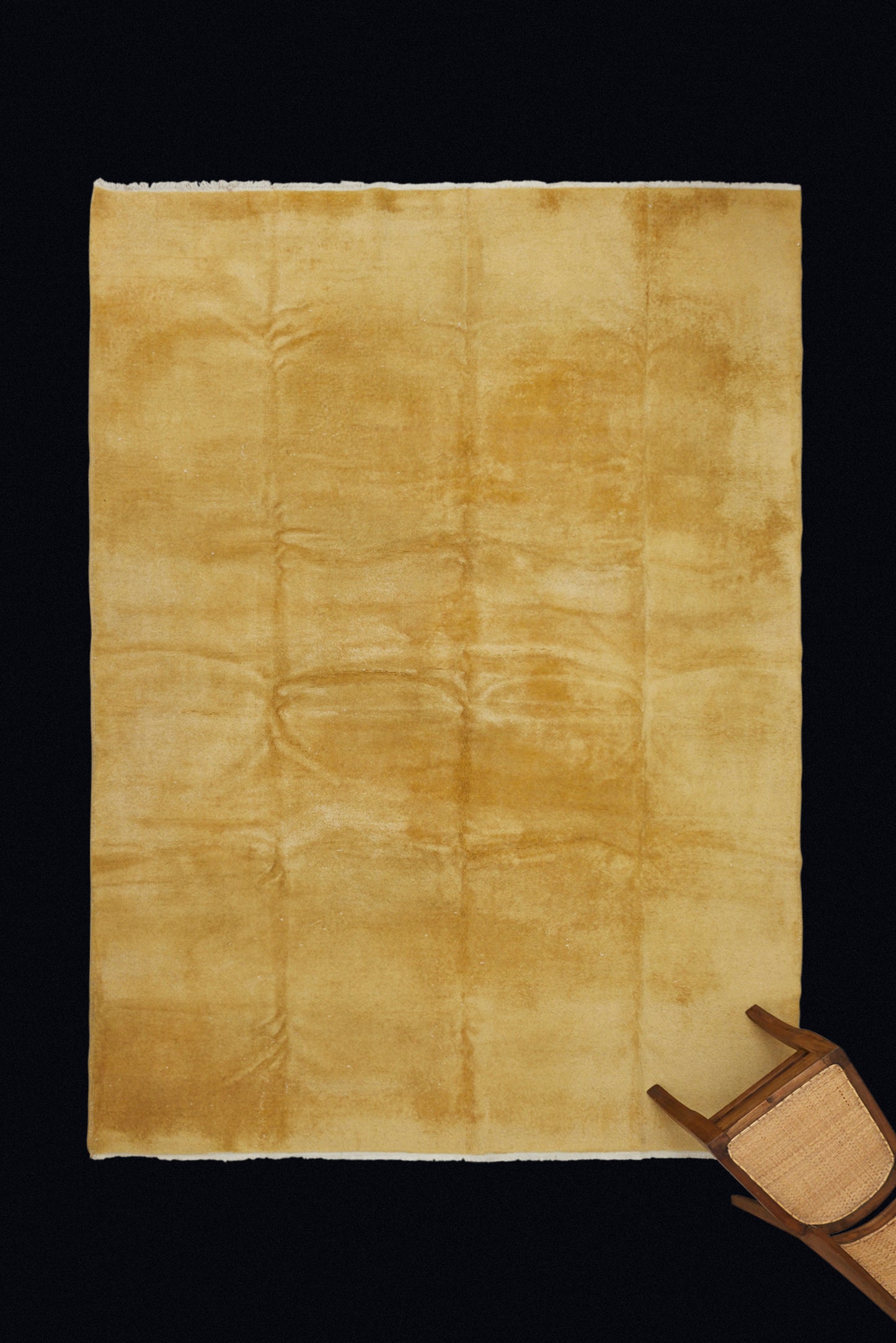 Pale Yellow Sparta Carpet (7' 2" x 10' 2")