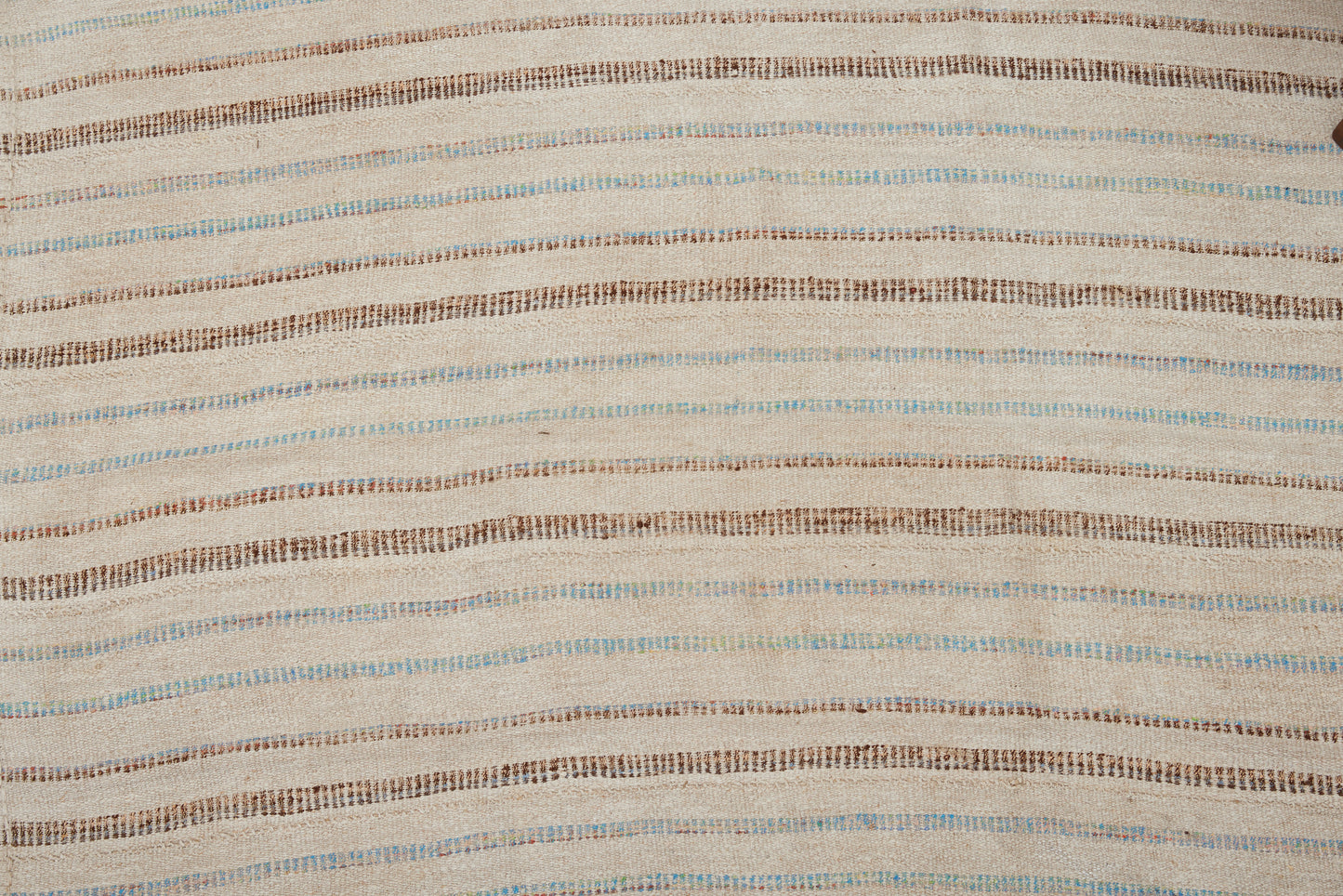 Hemp Carpet with Stripes (4' 11" x 6' 5")