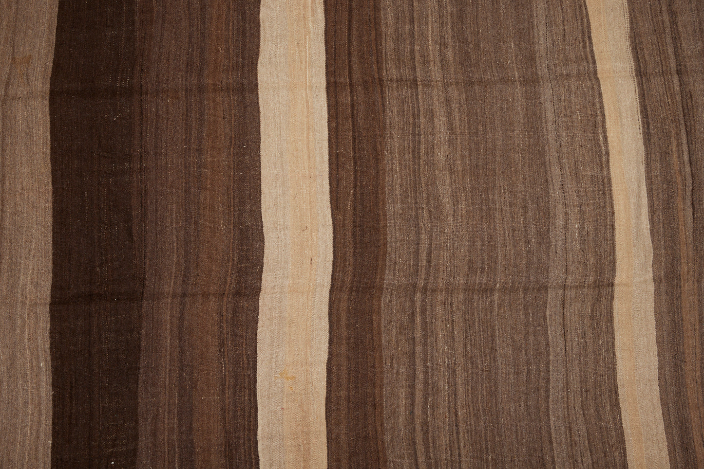 All Natural High Atlas Carpet with a Blue Salvage (6' 1" x 11' 8")