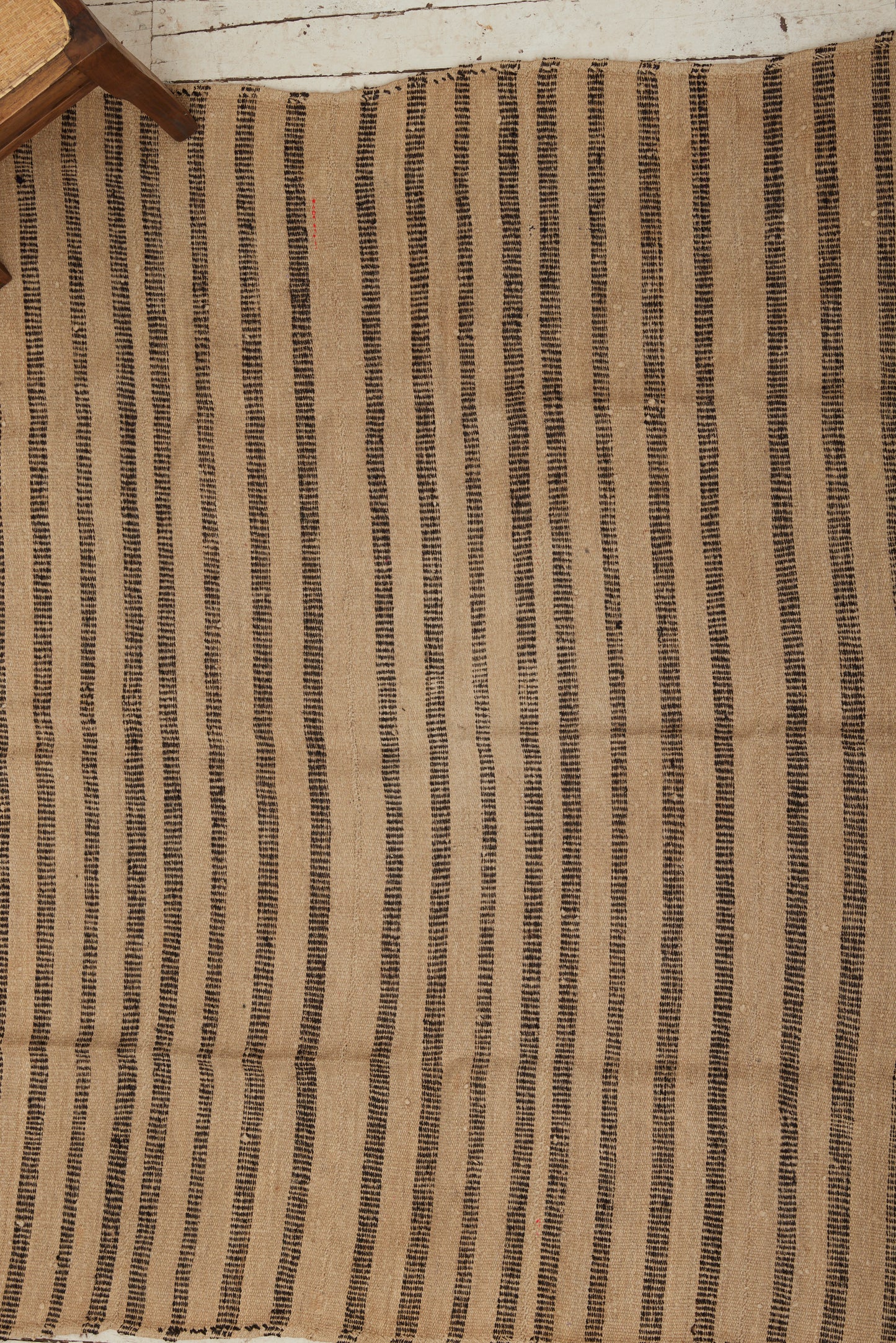 Natural Hemp and Goat Hair Carpet (5' 4" x 6' 6")