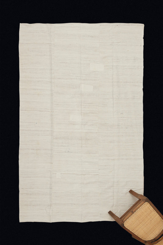 Cotton Goat Hair Mersin Tent Wall from Northern Iran (5' 4" x 8' 8")