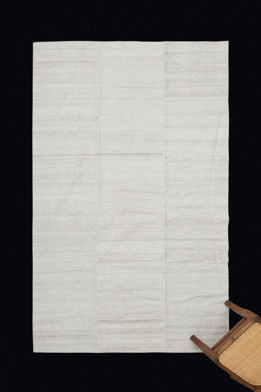 Cotton Goat Hair Mersin Tent Wall from Northern Iran with Backing (5' 2" x 8' 6")