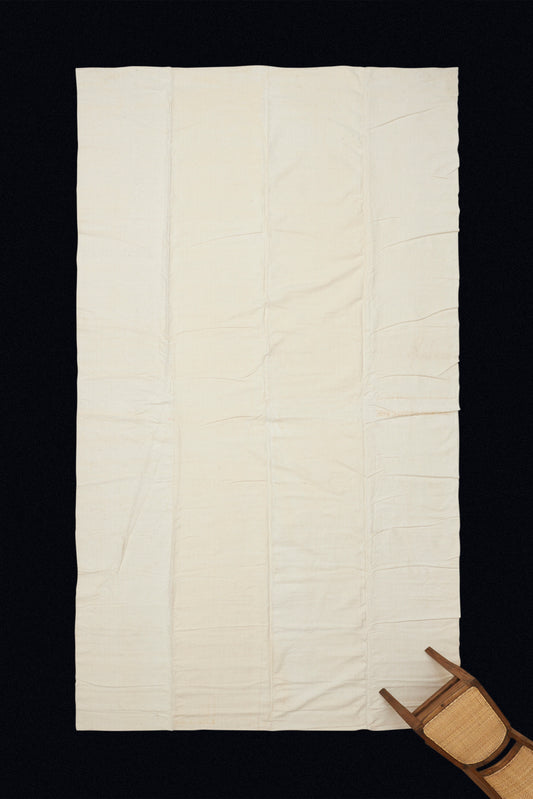 All White Cotton Woven Tent Mersin