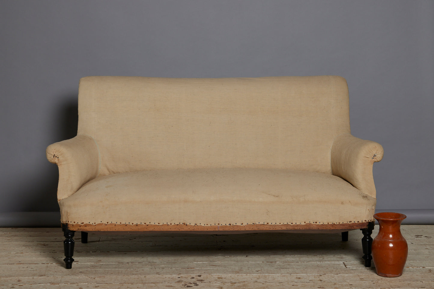 French Upholstered Sofa 