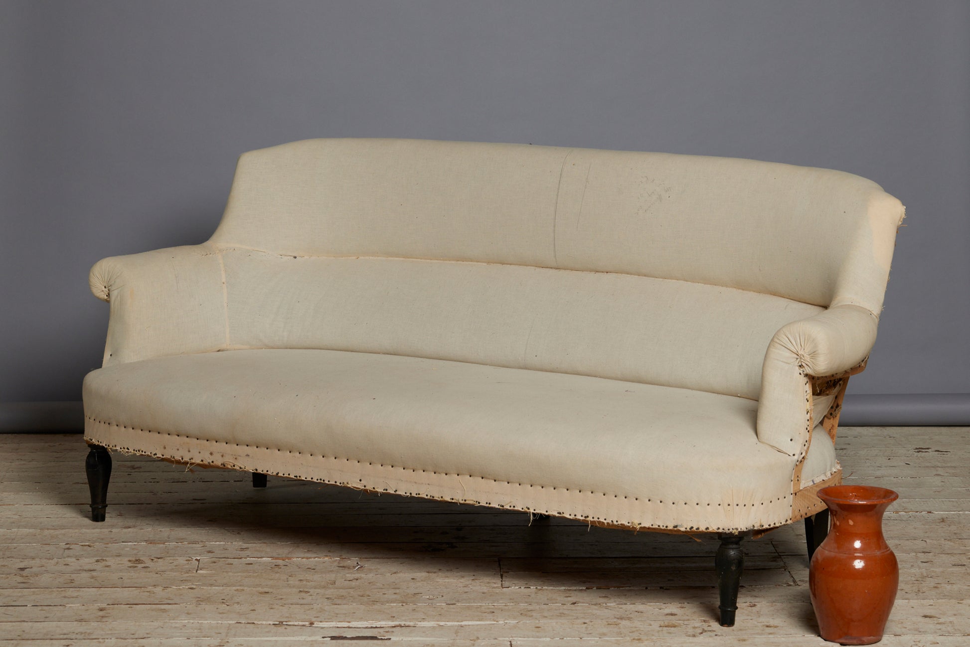 French Upholstered Sofa 