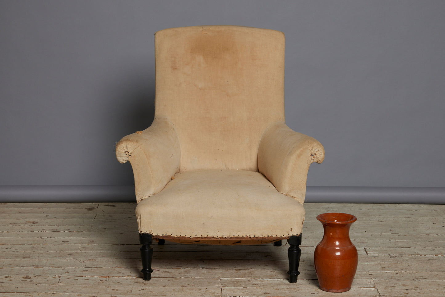 French Upholstered Armchair 