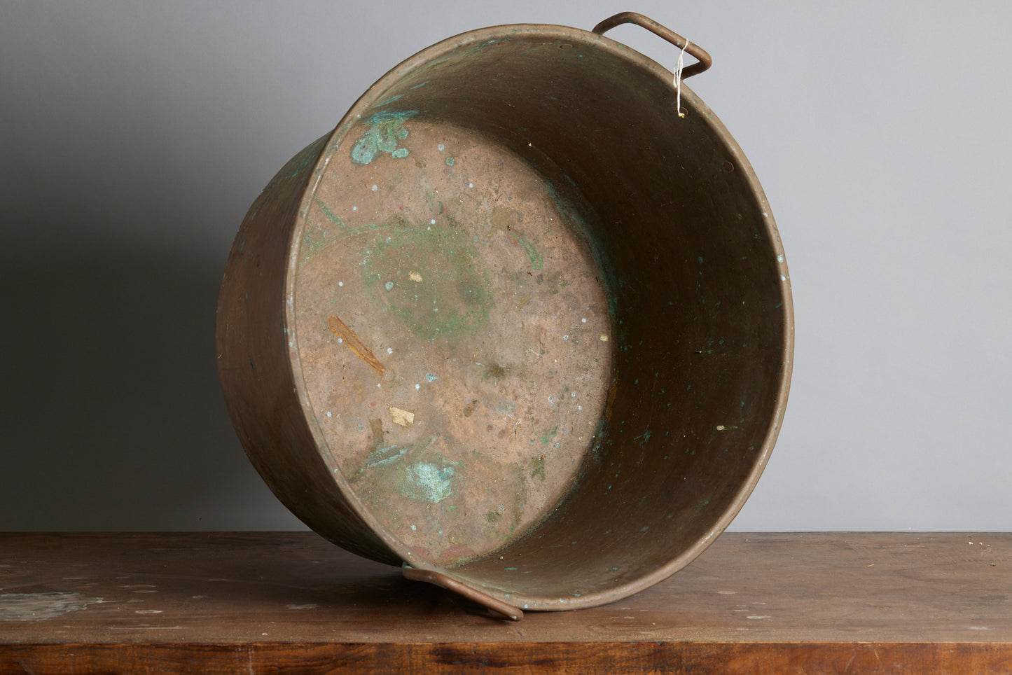 19th Century French Copper Pot with Handles