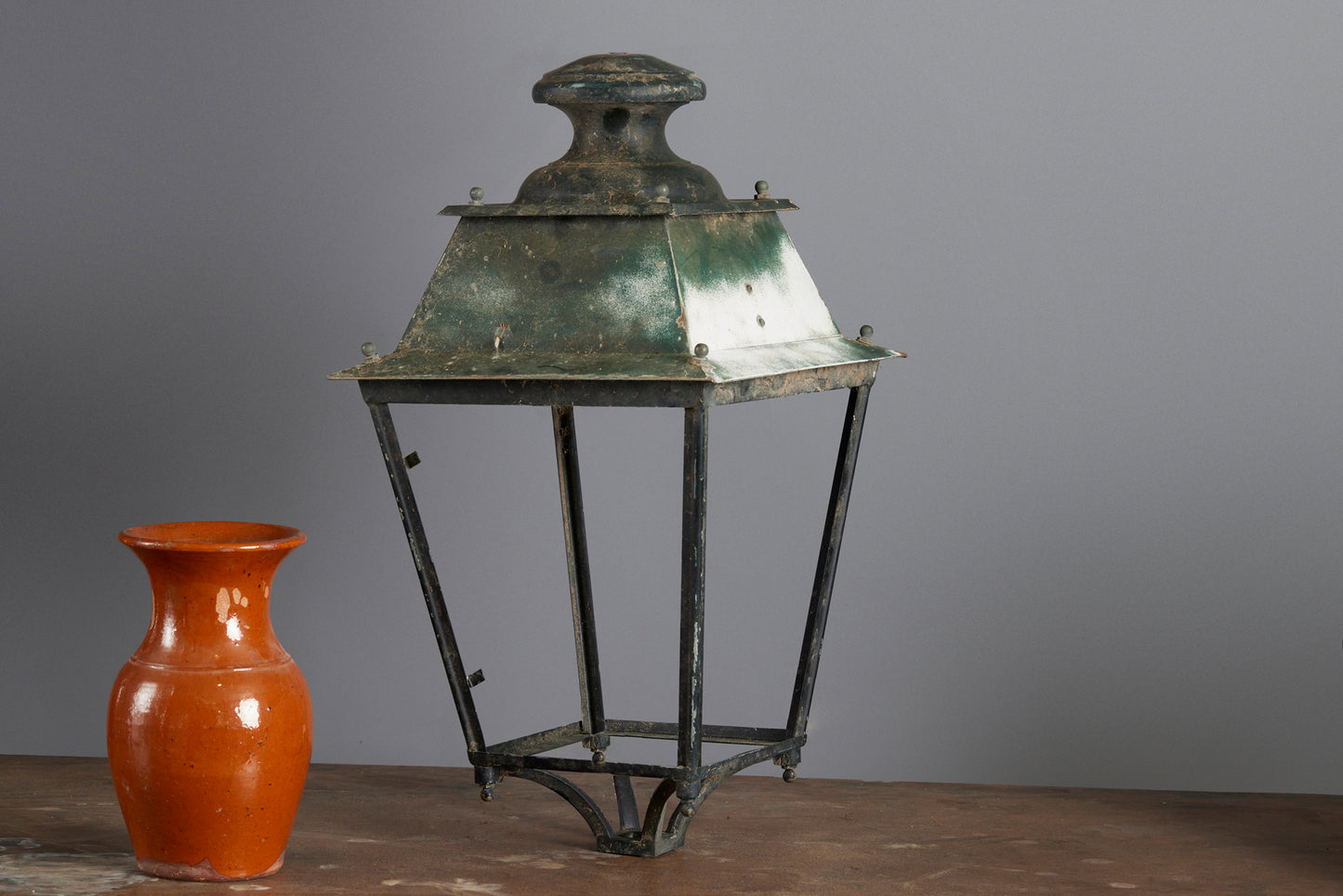 Mid Century French Municipal Street Lanterns