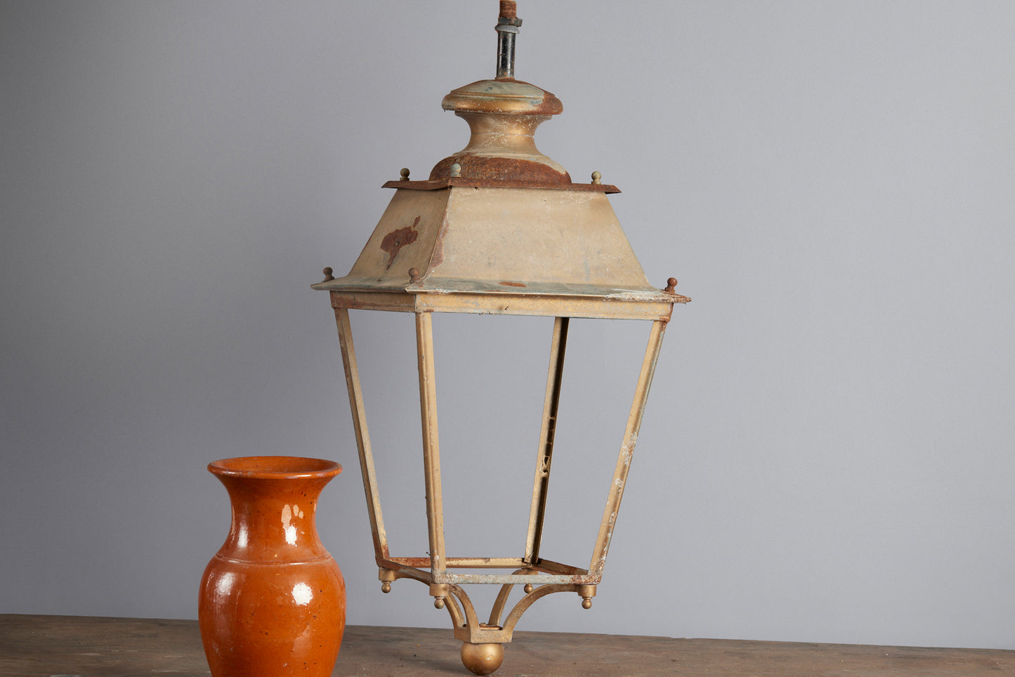 Mid Century French Municipal Street Lanterns