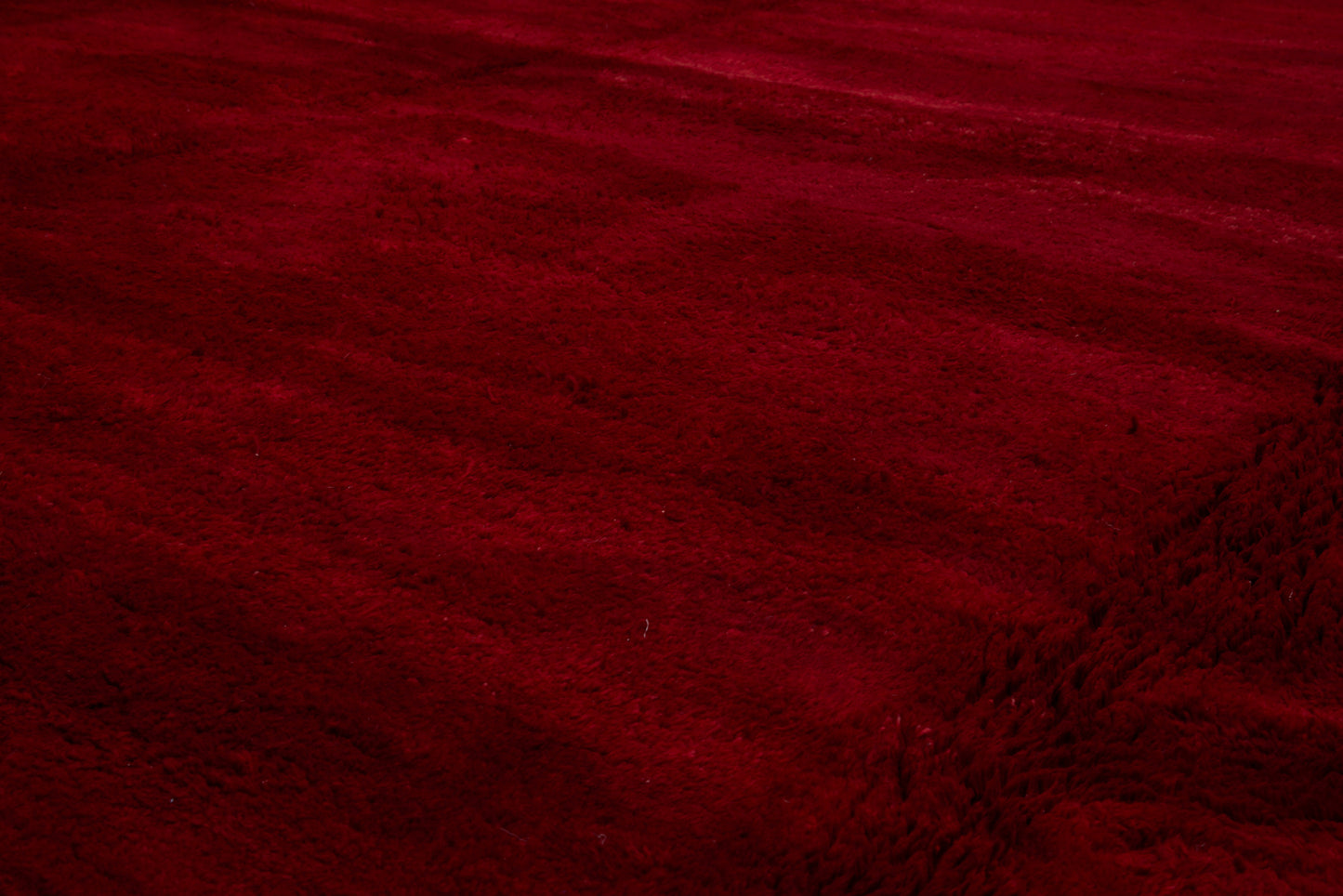Extra Large Deep Cerise Red North Moroccan Chichaoua Carpet .............. (13'3'' x 13'5'')