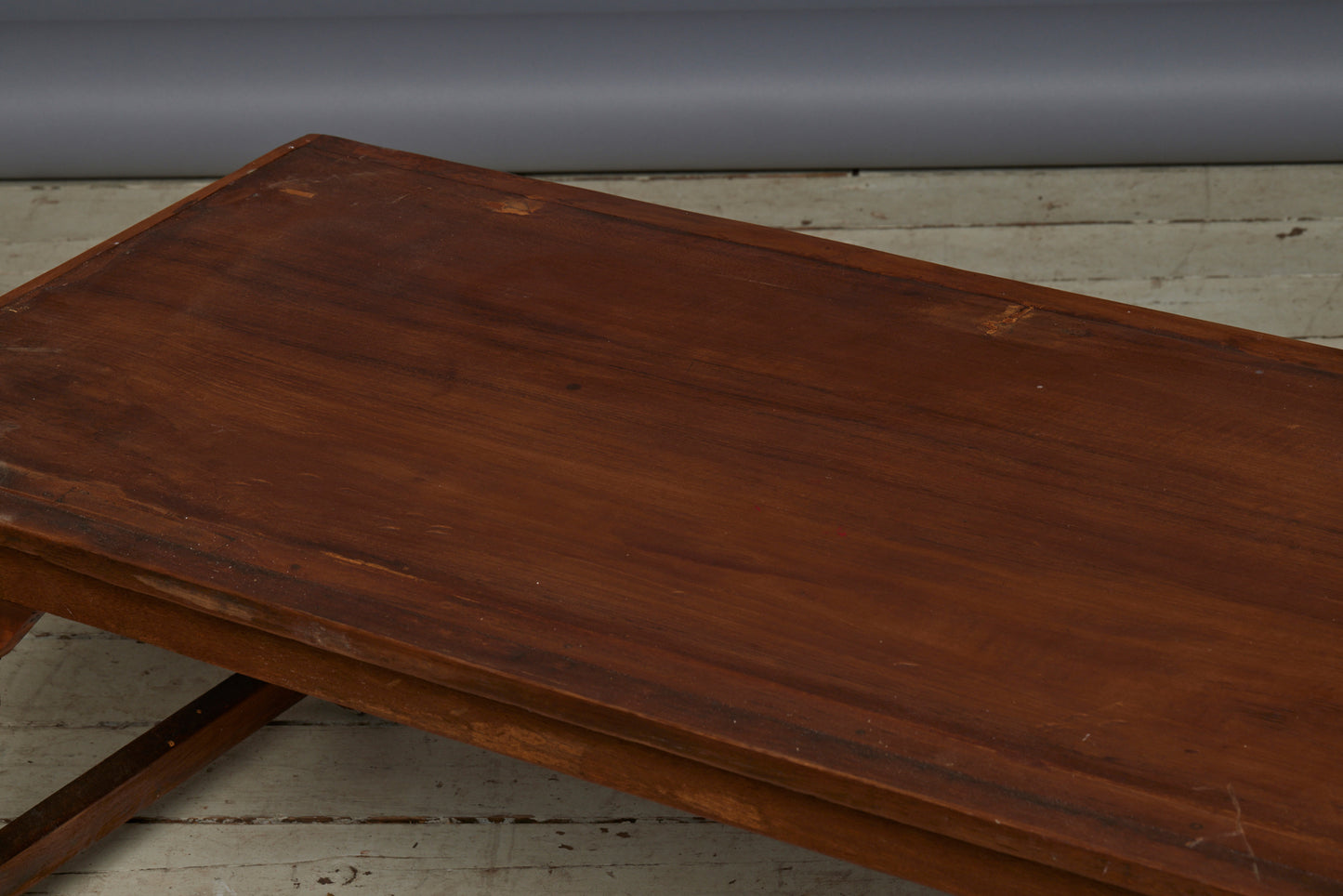 Teak Saber Legged Coffee Table with Nice Original Finish