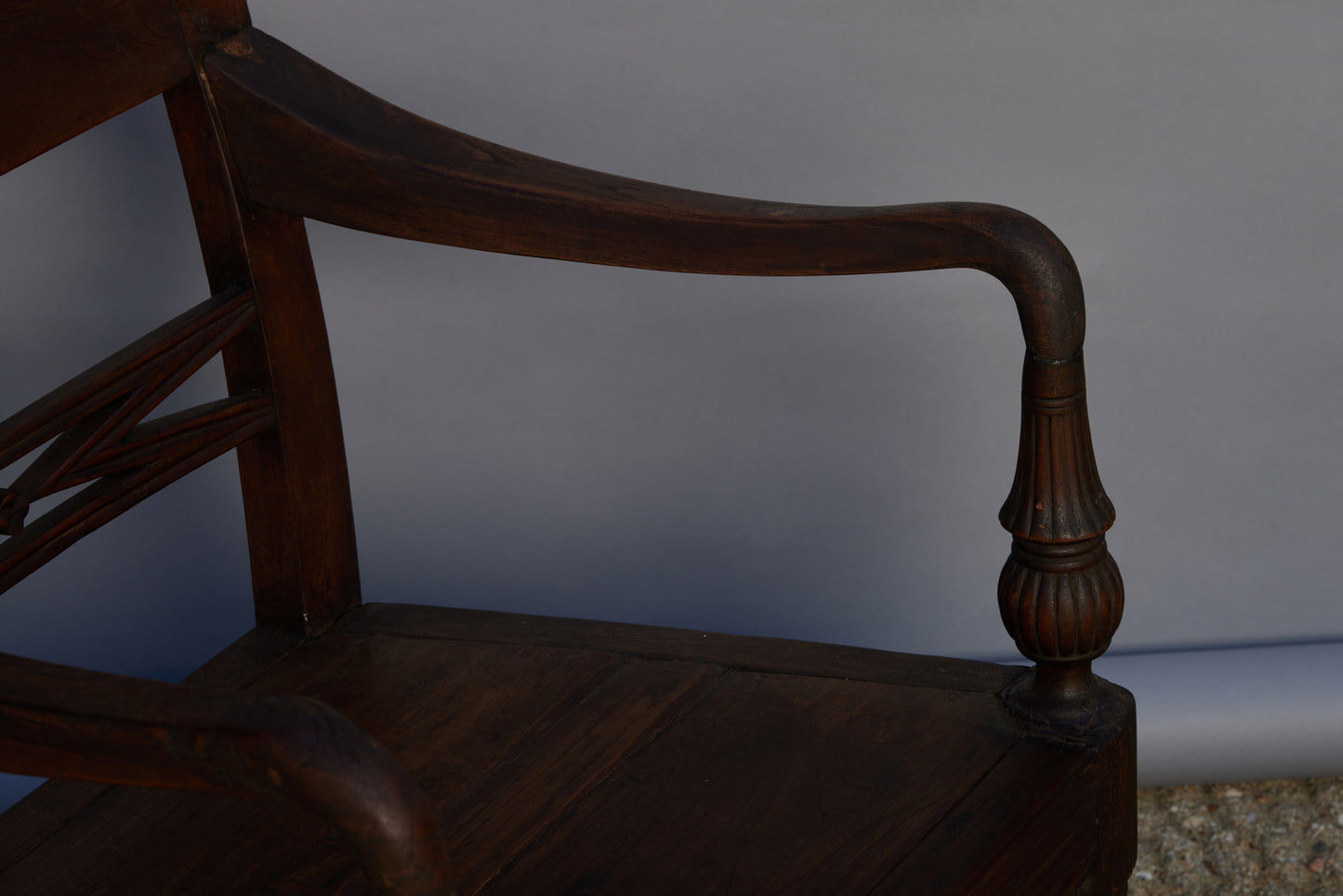 19th Century Dutch Colonial Raffles Chair