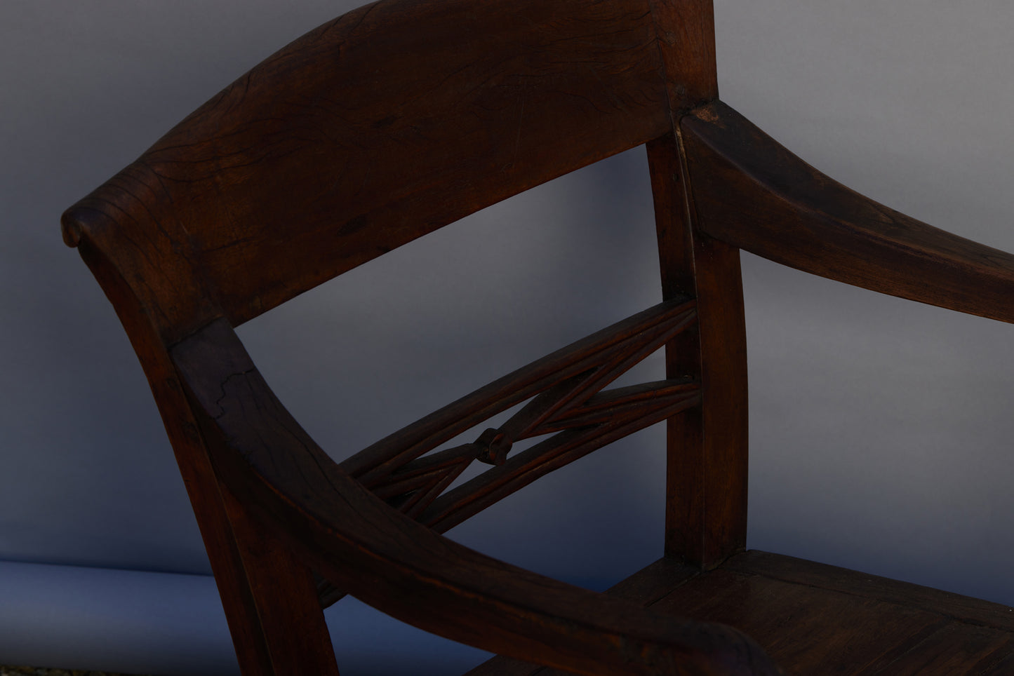 19th Century Dutch Colonial Raffles Chair