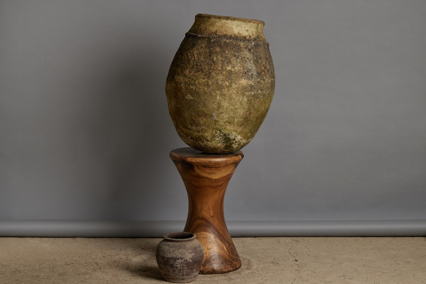 Ancient French Biot Pot with a Rounded Bottom & Beautiful Patina