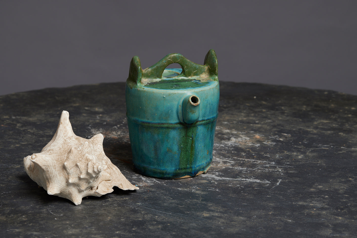 Green Glaze Holy Borneo Water Pot