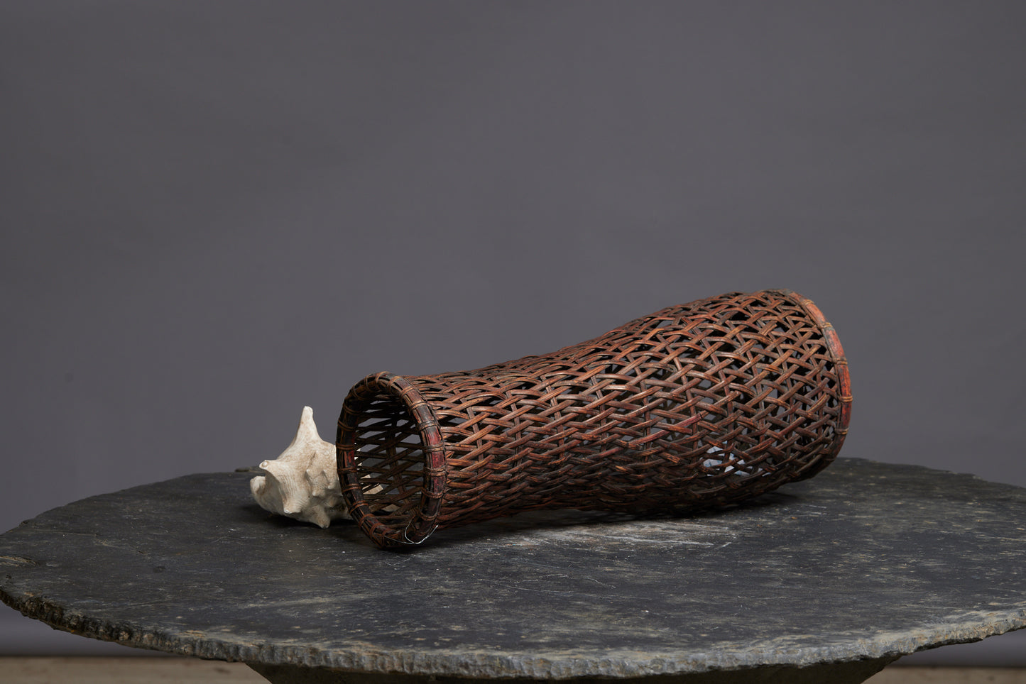 Open Work Rattan Basket from Lombok for Catching Fish