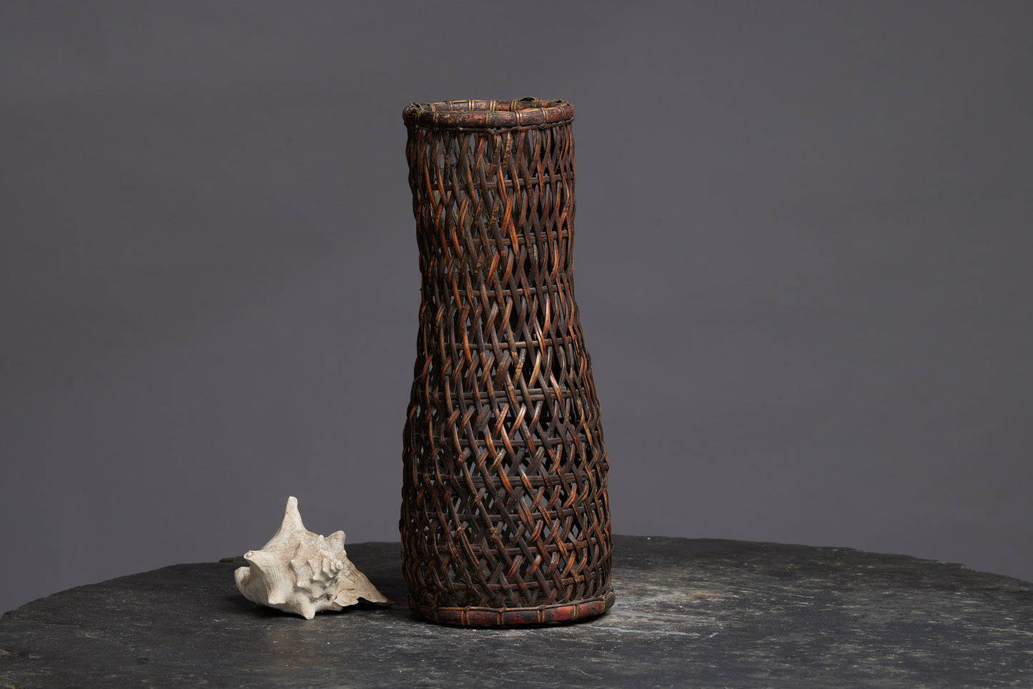 Open Work Rattan Basket from Lombok for Catching Fish