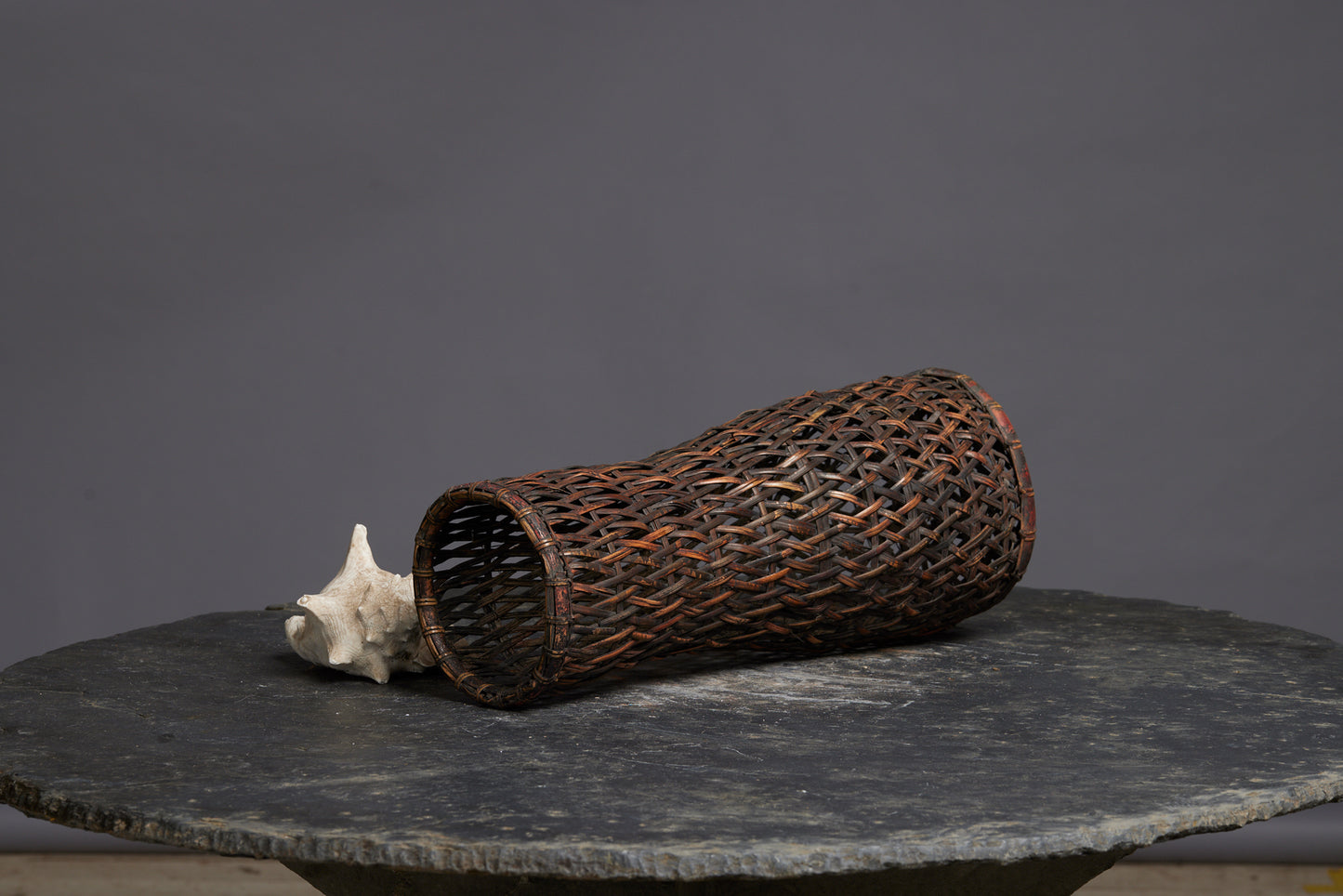 Open Work Rattan Basket from Lombok for Catching Fish