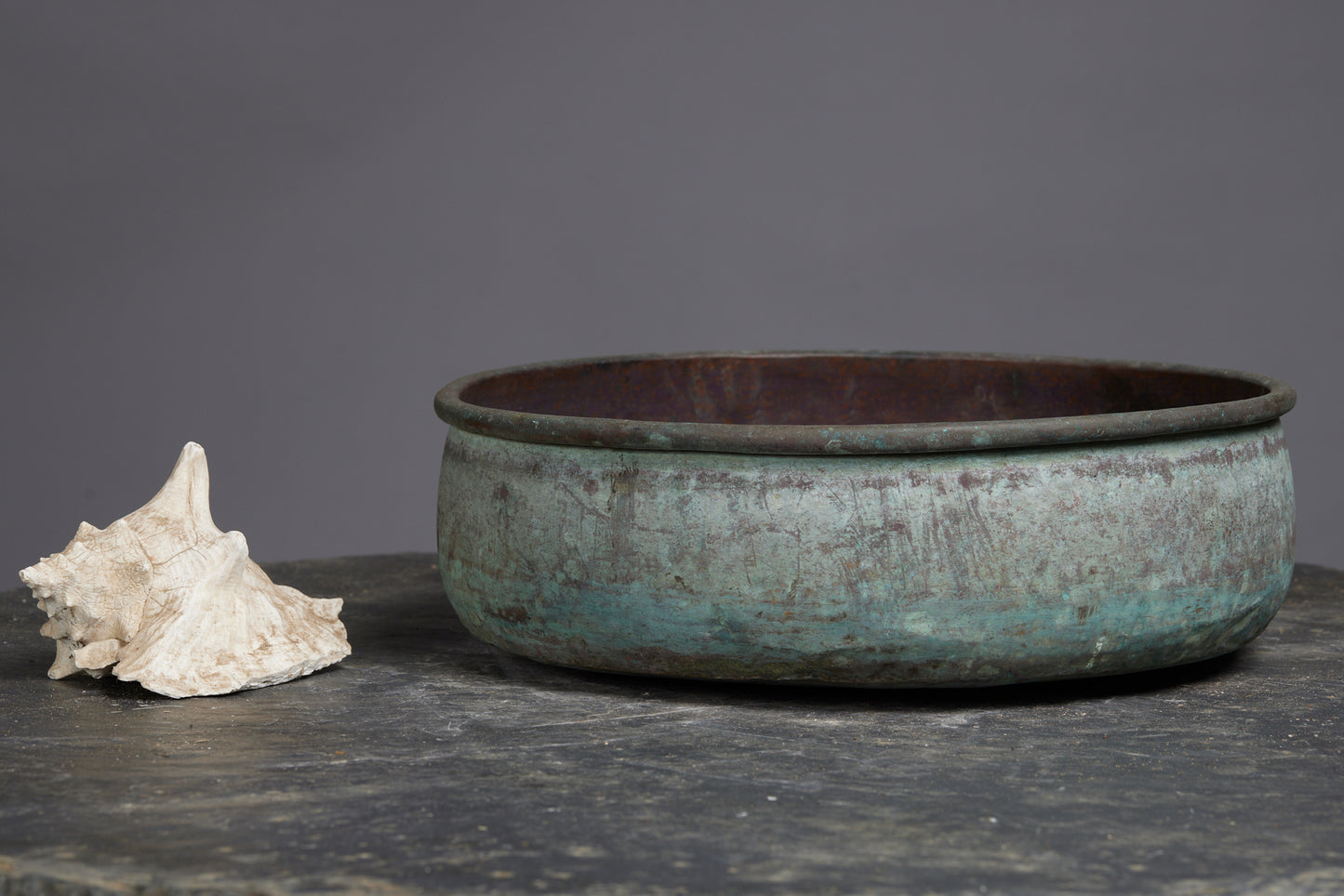 Early Bronze Low Cooking Pot