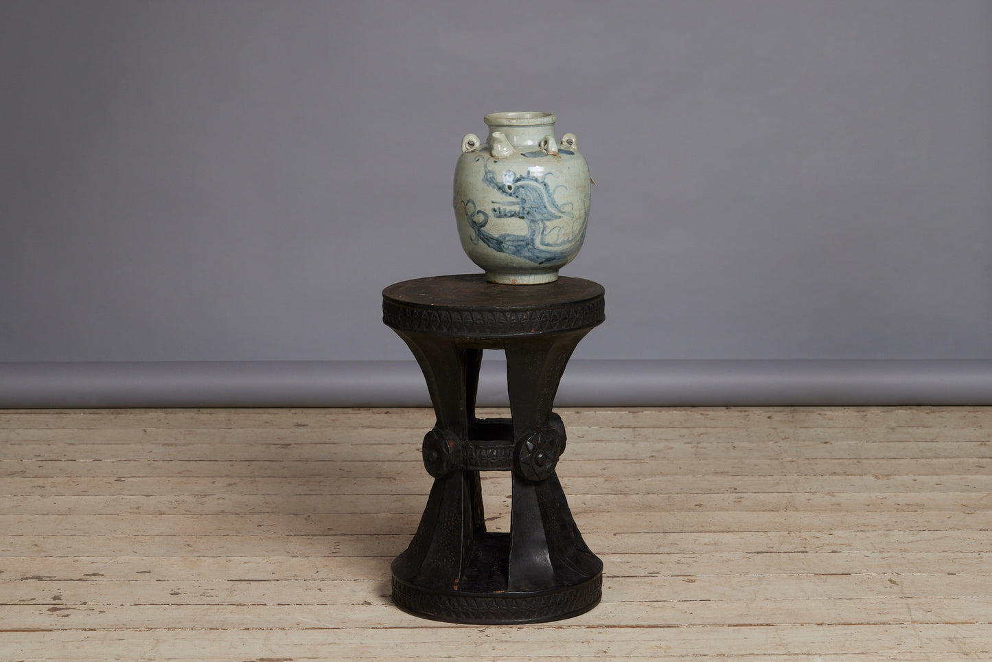 Carved Stool from Neis Island off the coast of Sumatra